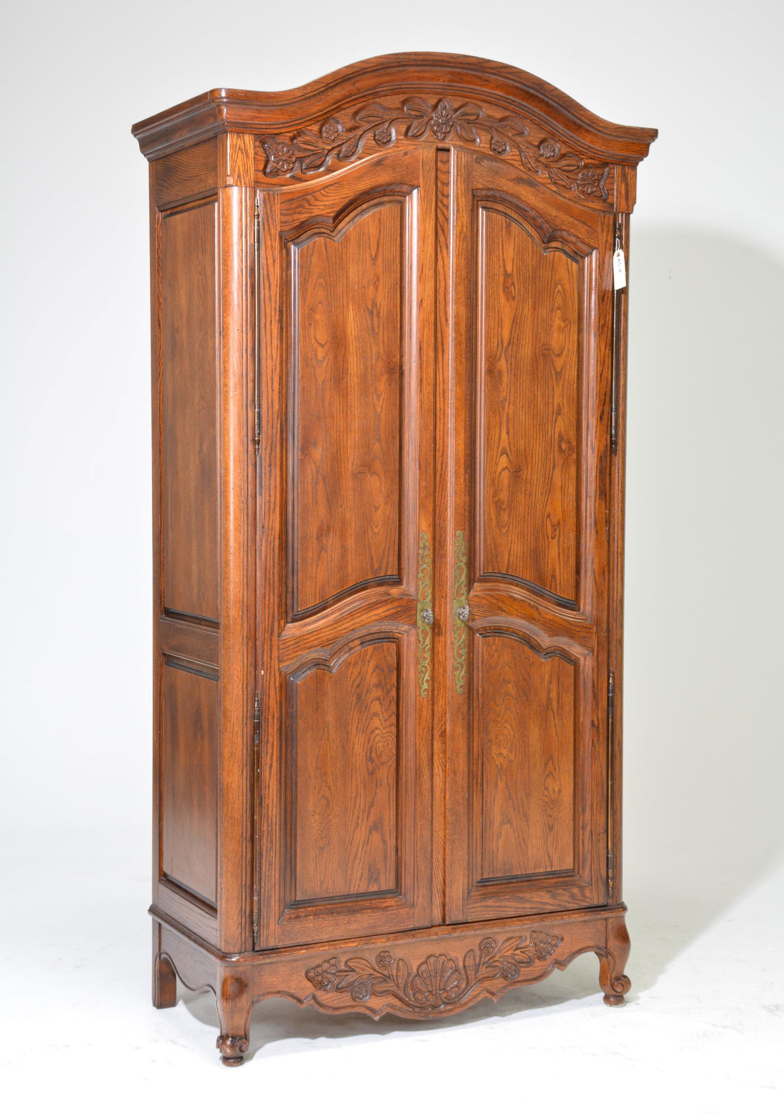 French Style Double Door Robe / Entertainment Cabinet (1 of 3)