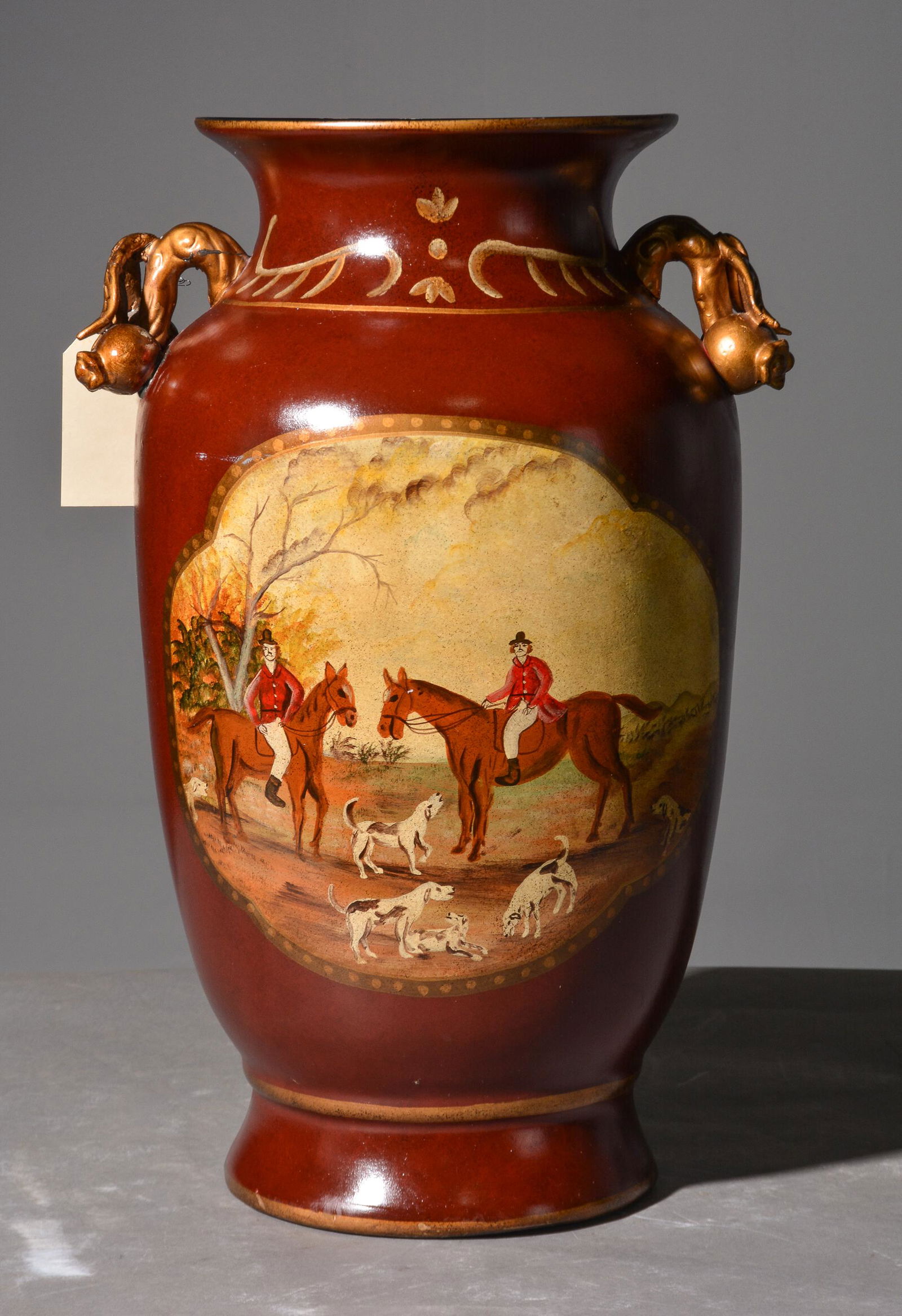 Hunt Scene Vase (1 of 2)