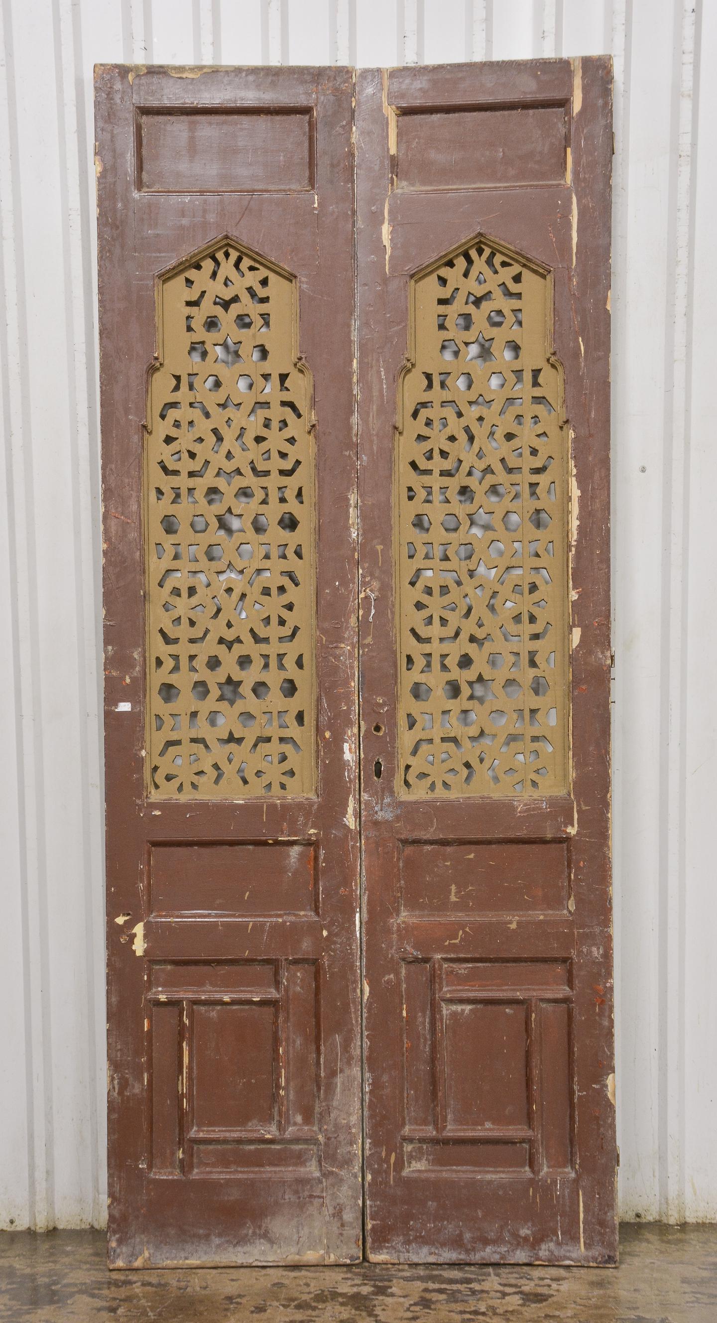 Open Wood Carving Door (1 of 2)