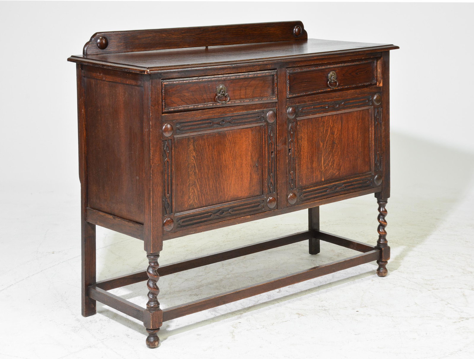 2 Door Barley Twist Sideboard: 2 Door Barley Twist Sideboard - 40 in tall x 48 x 19