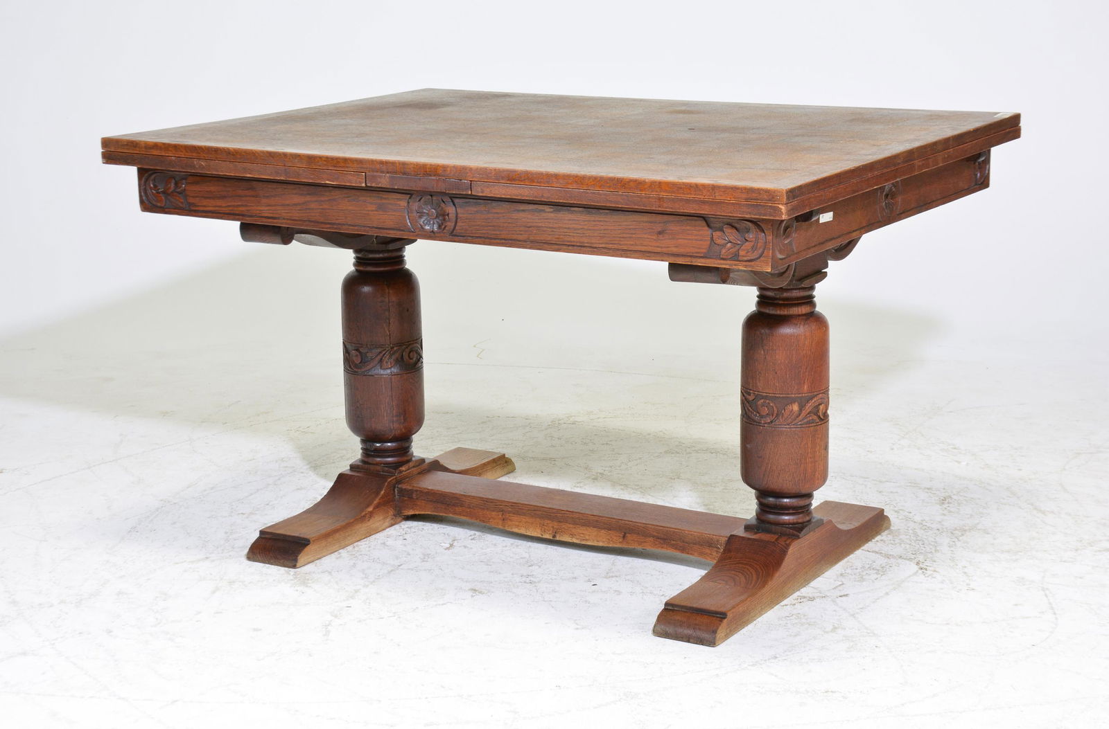 British Carved Oak Table (1 of 3)
