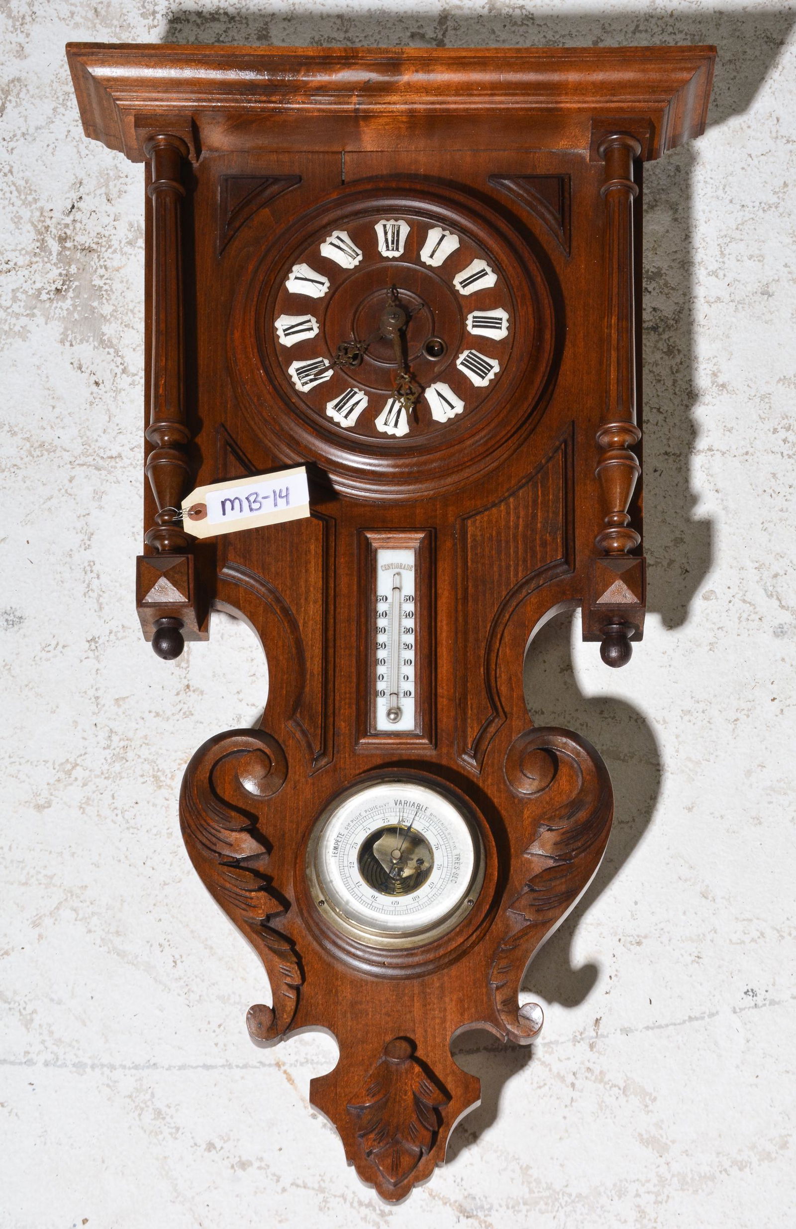 Oak Hanging Clock (1 of 5)