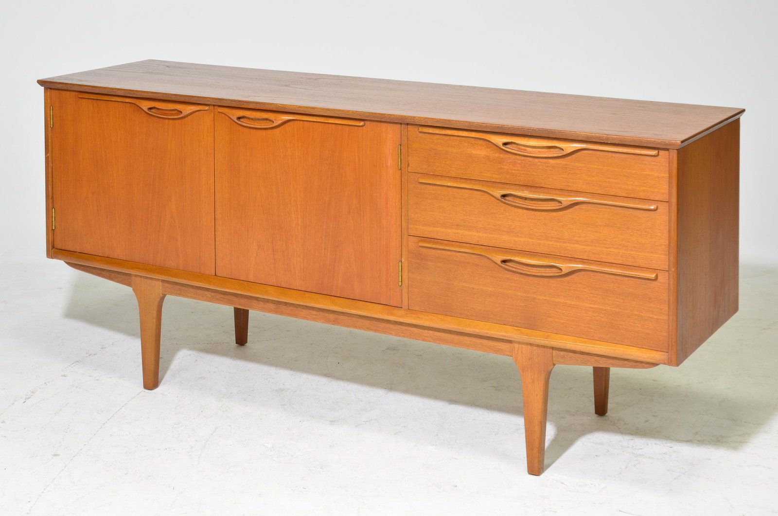 Mid Century Modern Sideboard - Jentique: Danish Modern Style Sideboard by Jentique - 29 in tall x 55 x 18