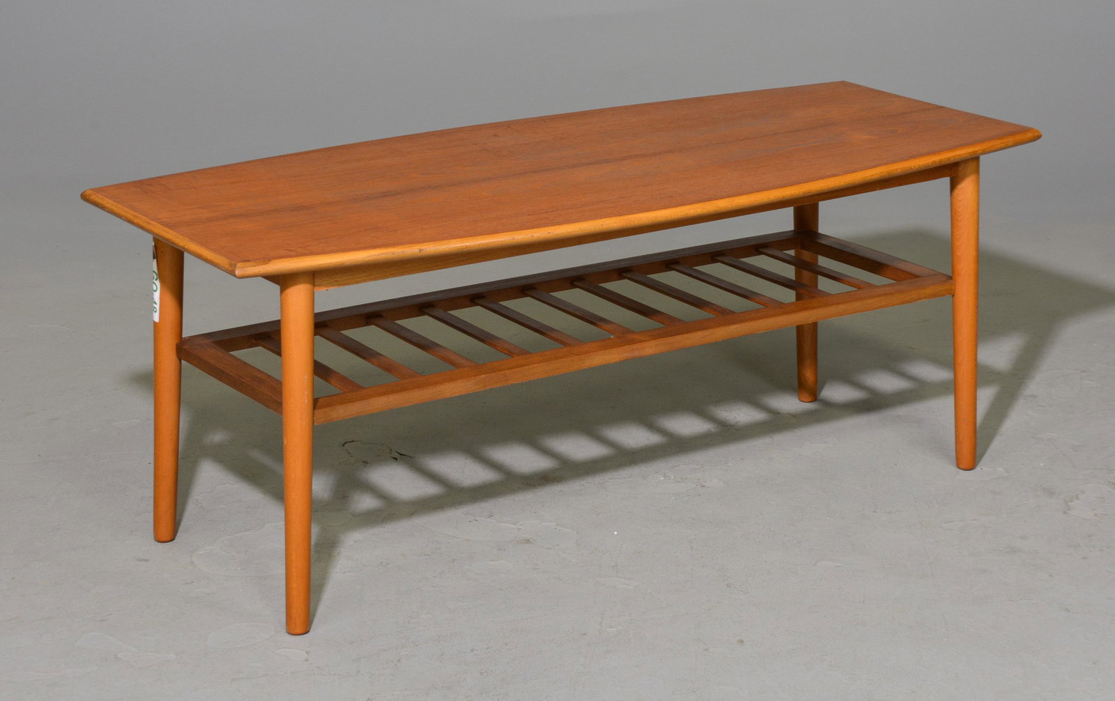Mid Century Modern Coffee Table with Shelf (1 of 3)