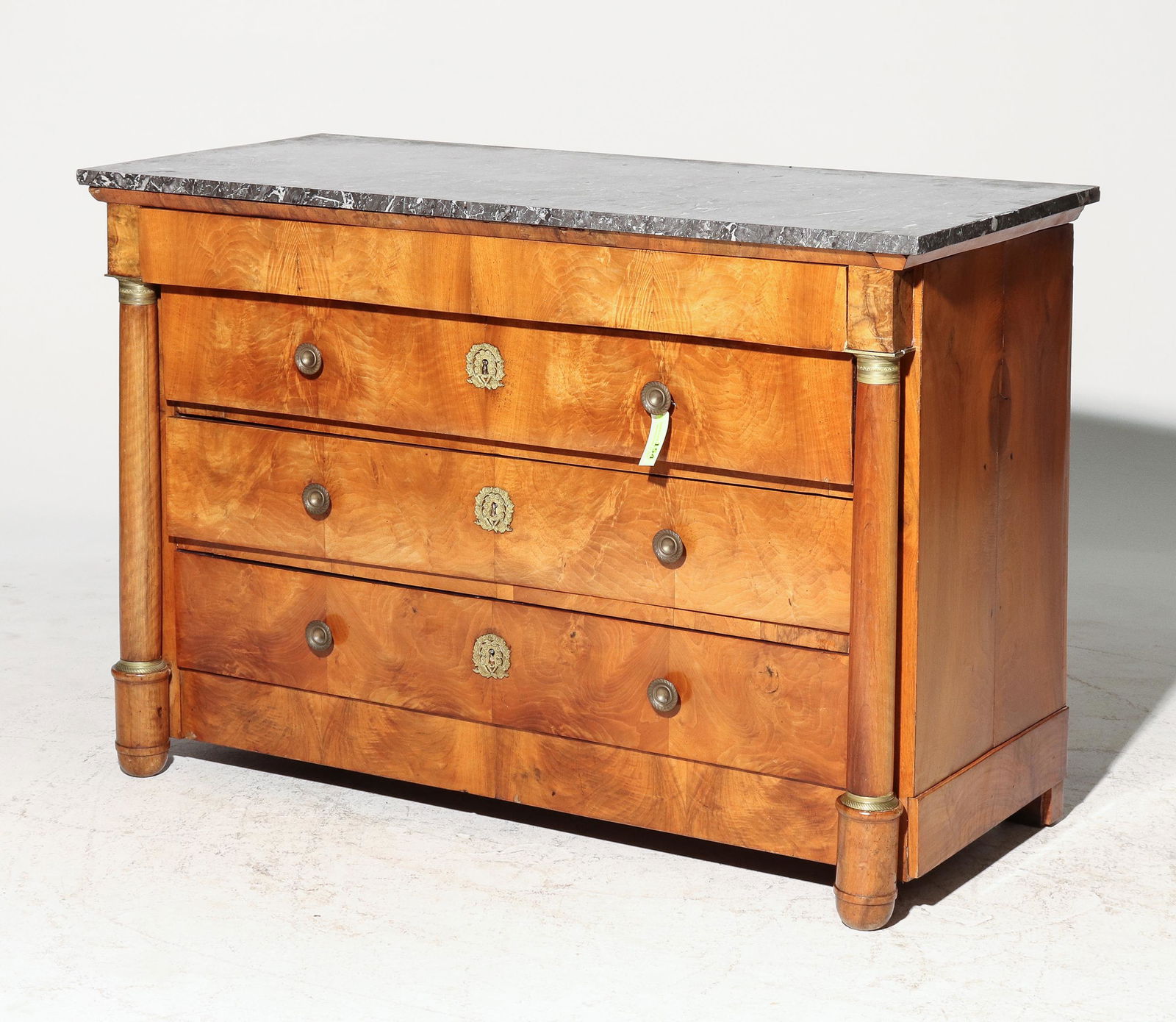 Empire Style Marble Top Chest / Commode (1 of 11)