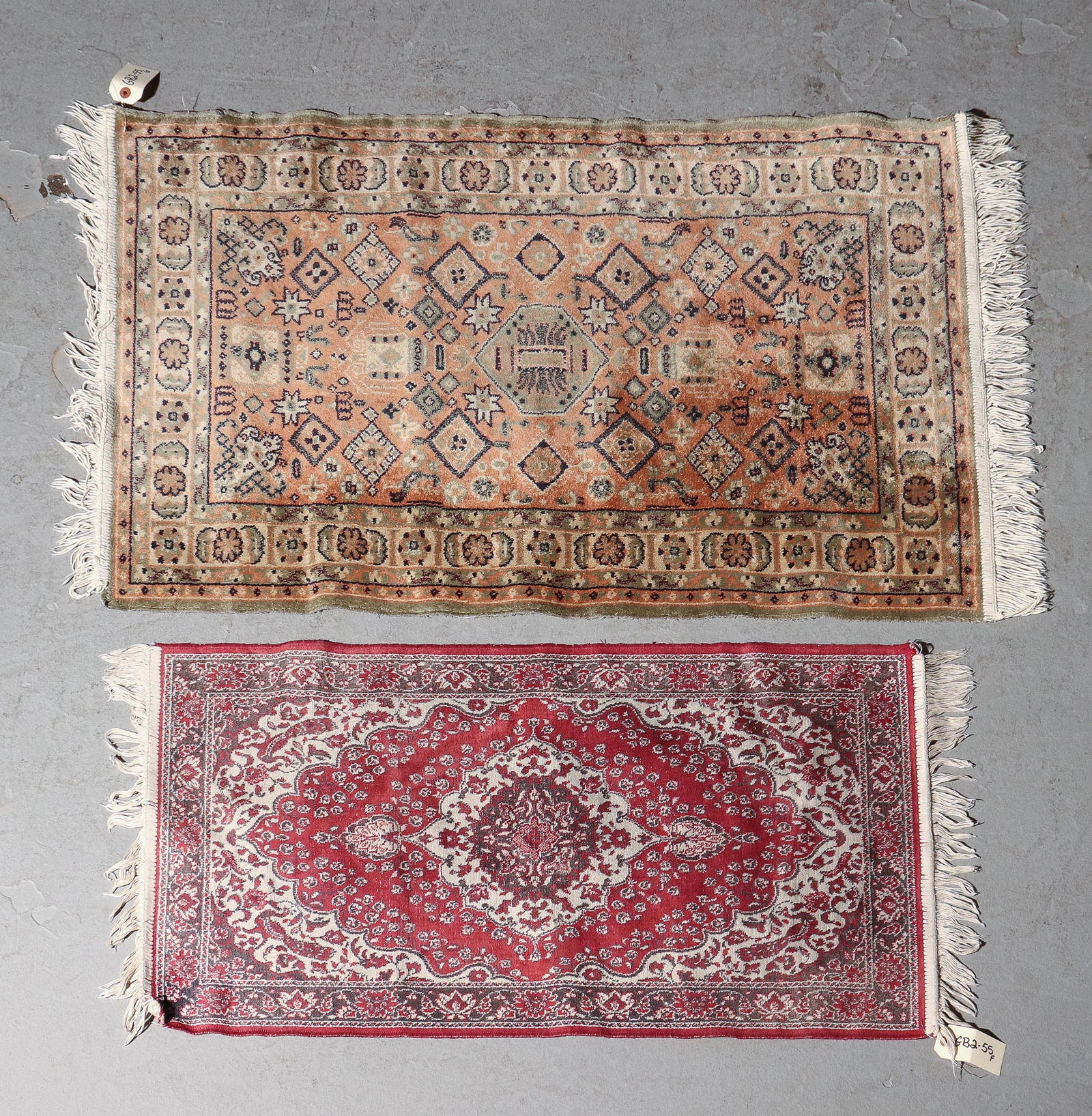 2 Small Throw Rugs - 3'5 x 2'4 and 3' x 1'8 (1 of 3)