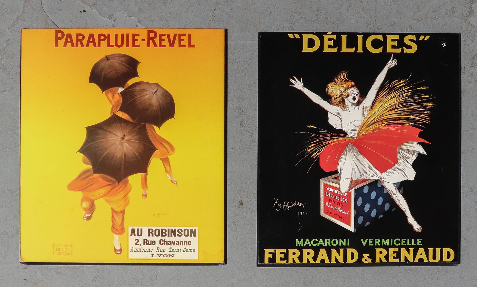 2 French Style Advertisement Signs (1 of 6)