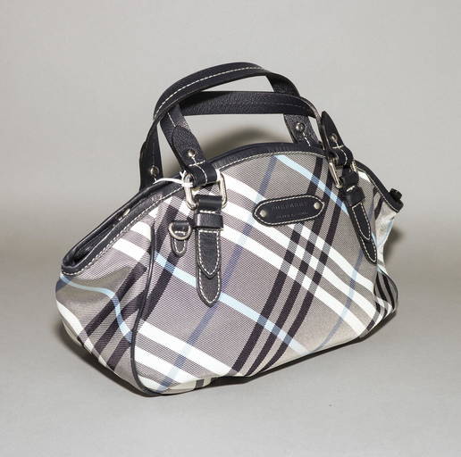 RARE Vintage Burberry Full Nova Check Beige Crossbody Shoulder Bag - Small