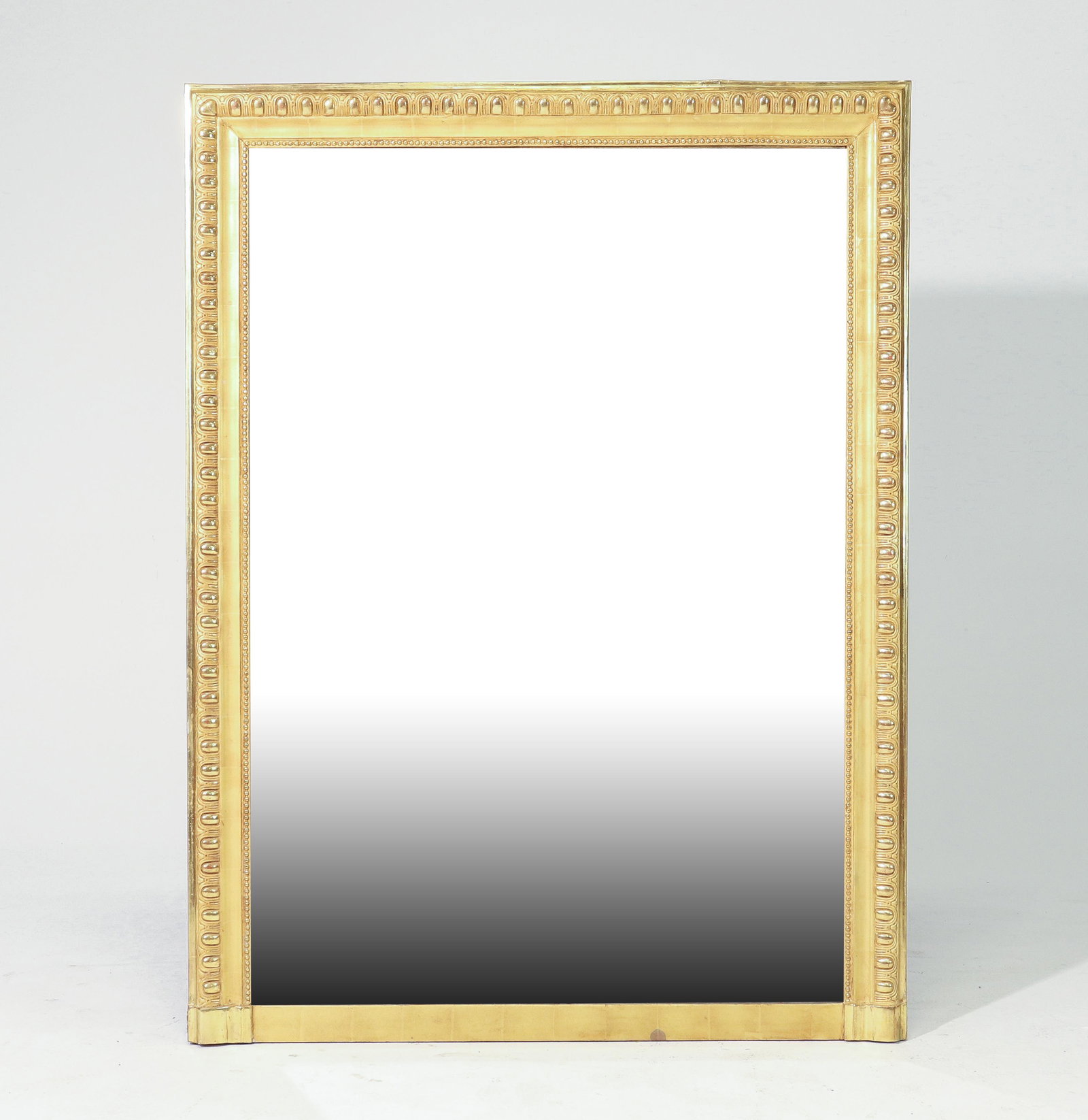 French Large Gold Framed Mirror (1 of 3)