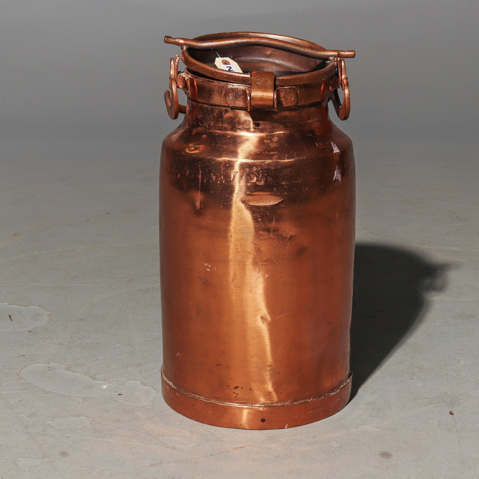 French Copper Milk Can (1 of 3)