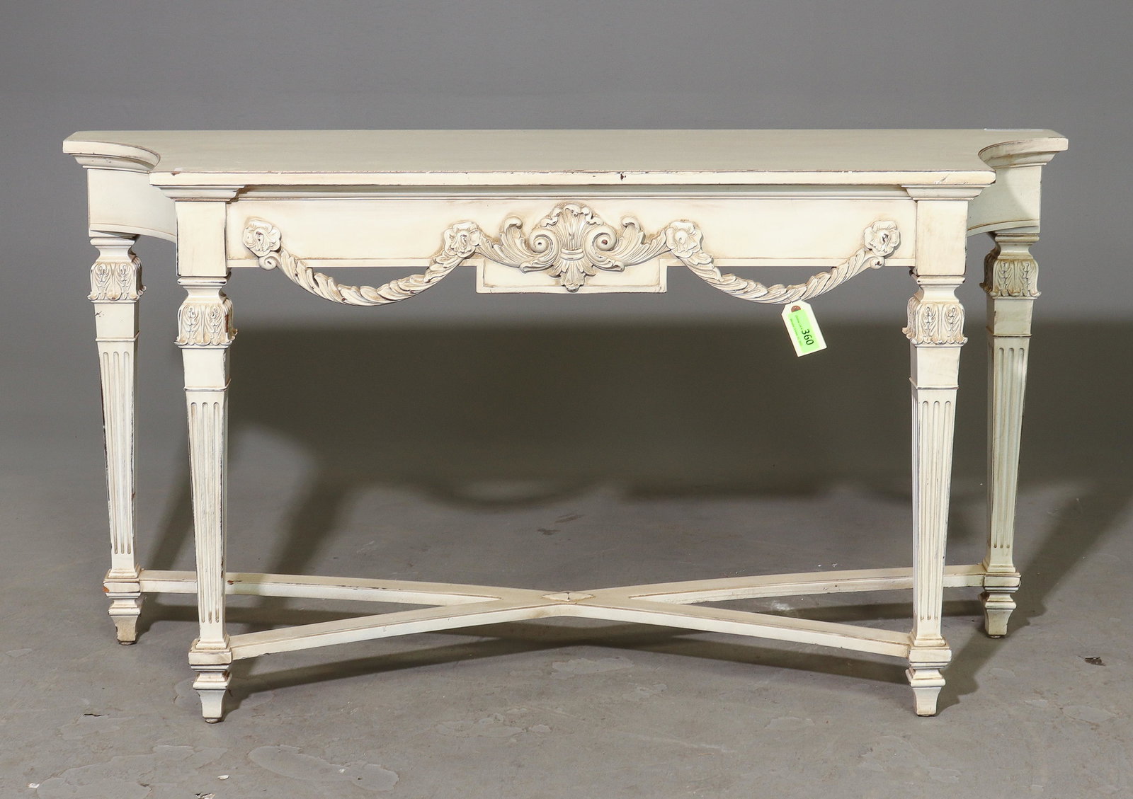 French Style Painted Hall Table / Console (1 of 4)