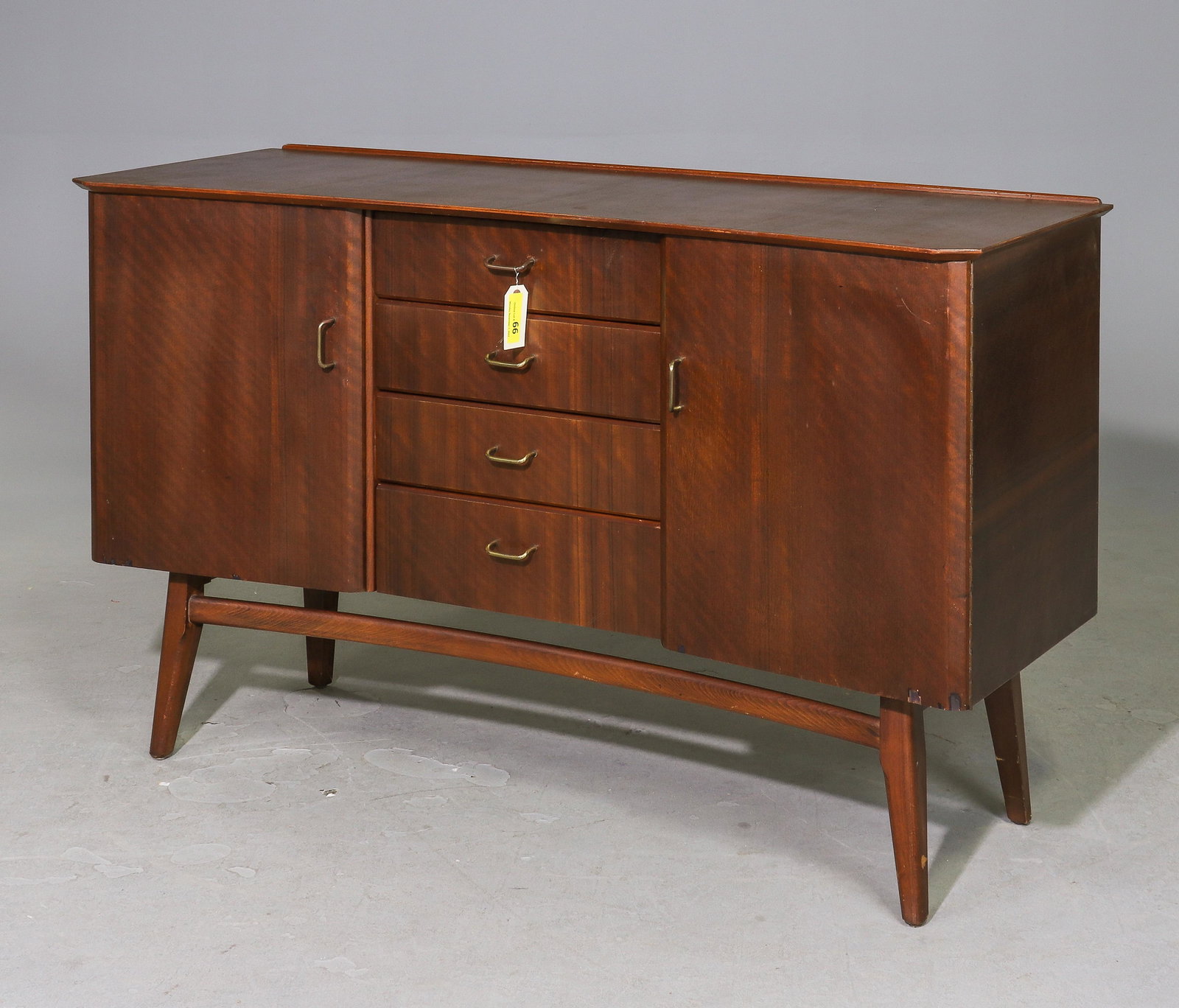 Mid Century Modern Concave Front Sideboard (1 of 5)