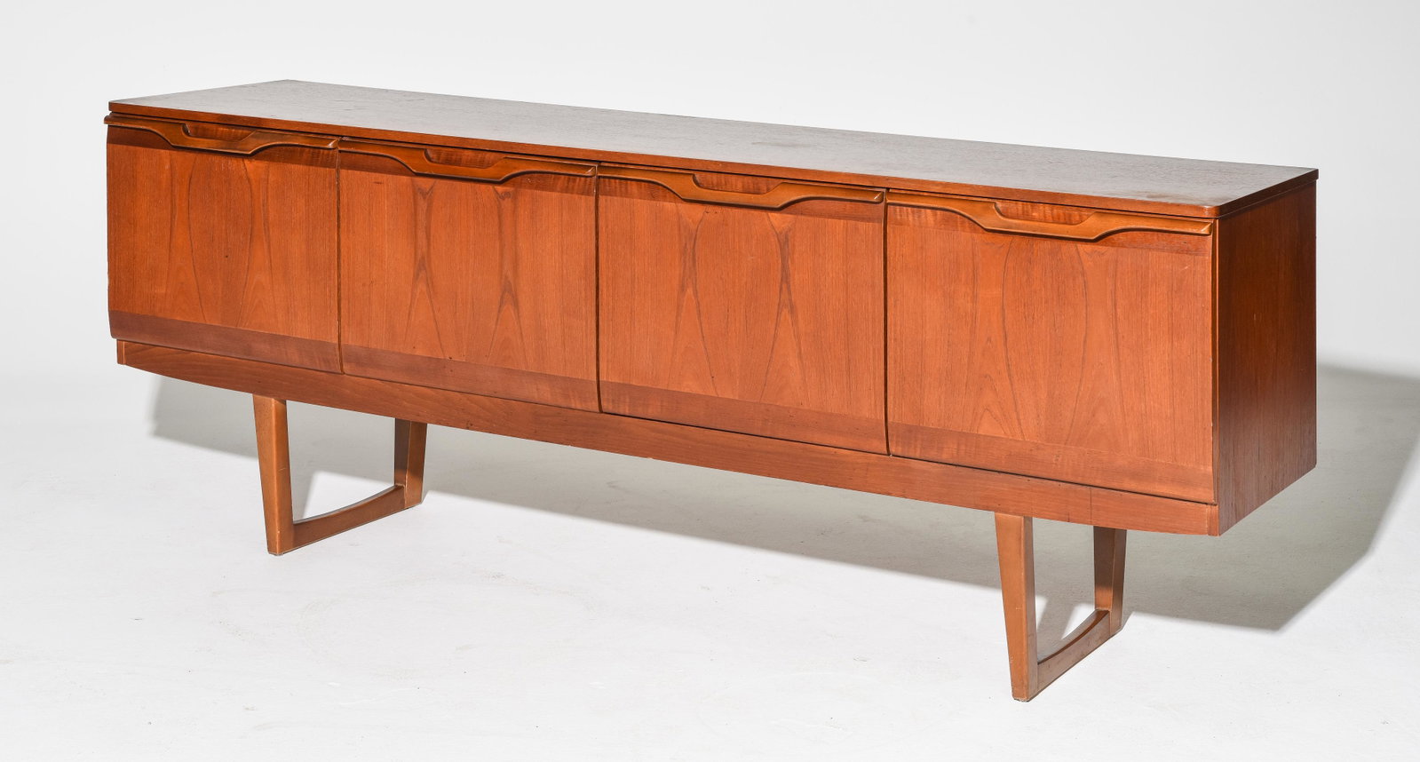 Mid Century Modern Sideboard: Danish Modern Style Sideboard - 29 in tall x 78 x 18
