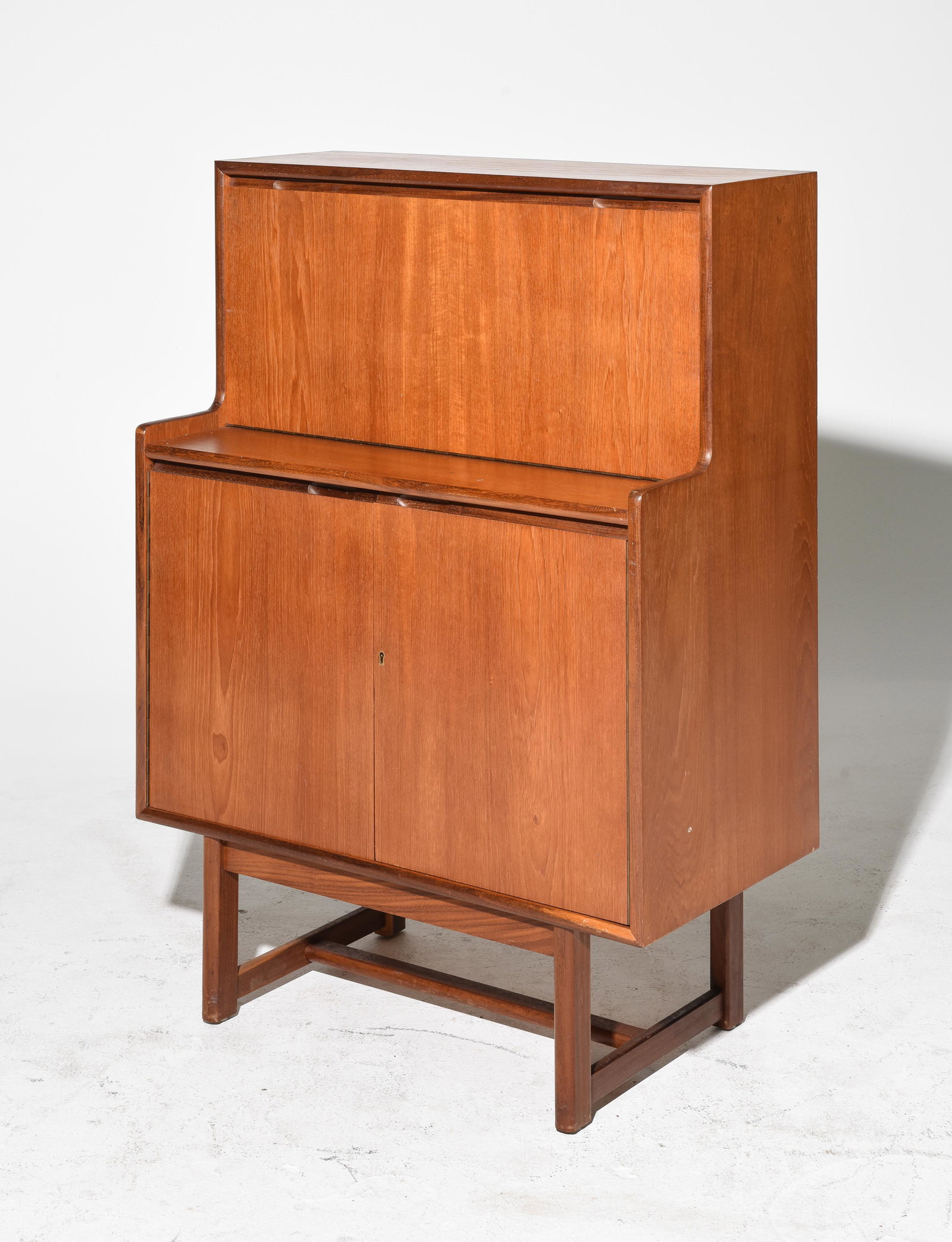 Mid Century Modern Drop Front Desk - Turnidge (1 of 5)
