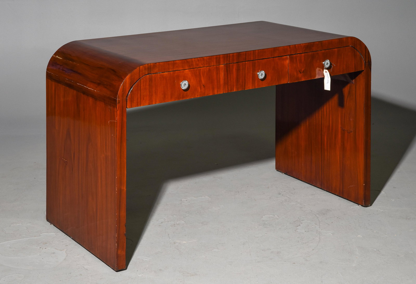 Art Deco Style 3 Drawer Writing Table (1 of 5)