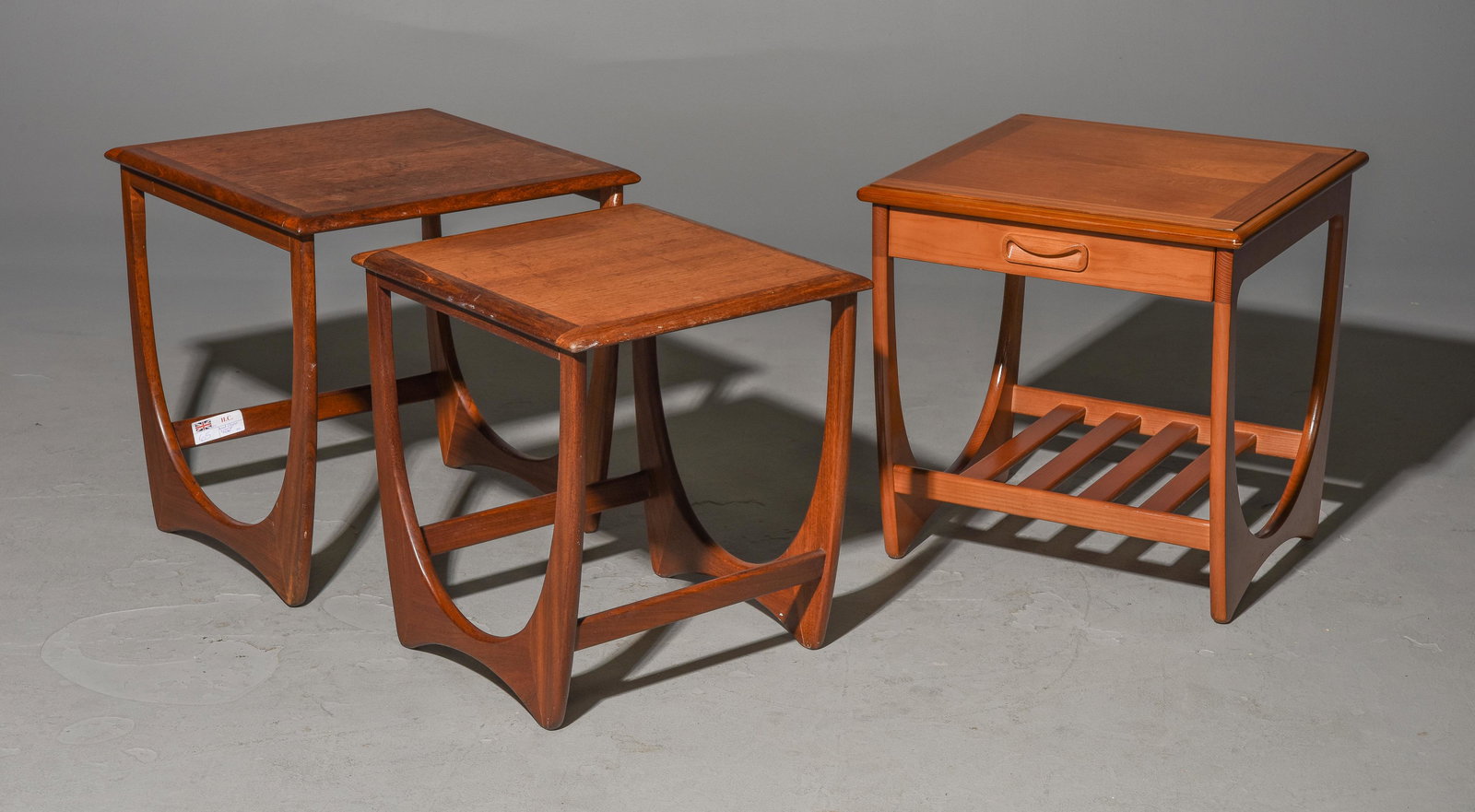 Mid Century Modern Astro Nest of 2 & Side Table (1 of 5)