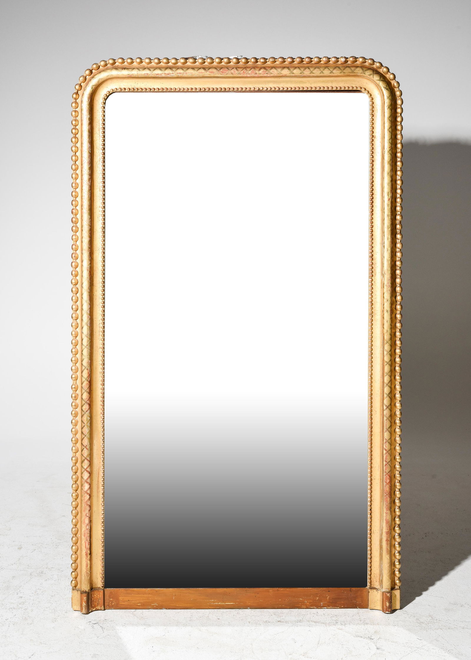 Louis Philippe Style Large Gold Gilt Framed Mirror (1 of 4)