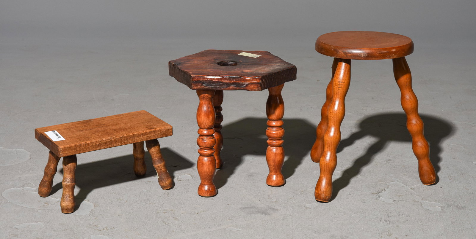3 Assorted French Stools (1 of 2)