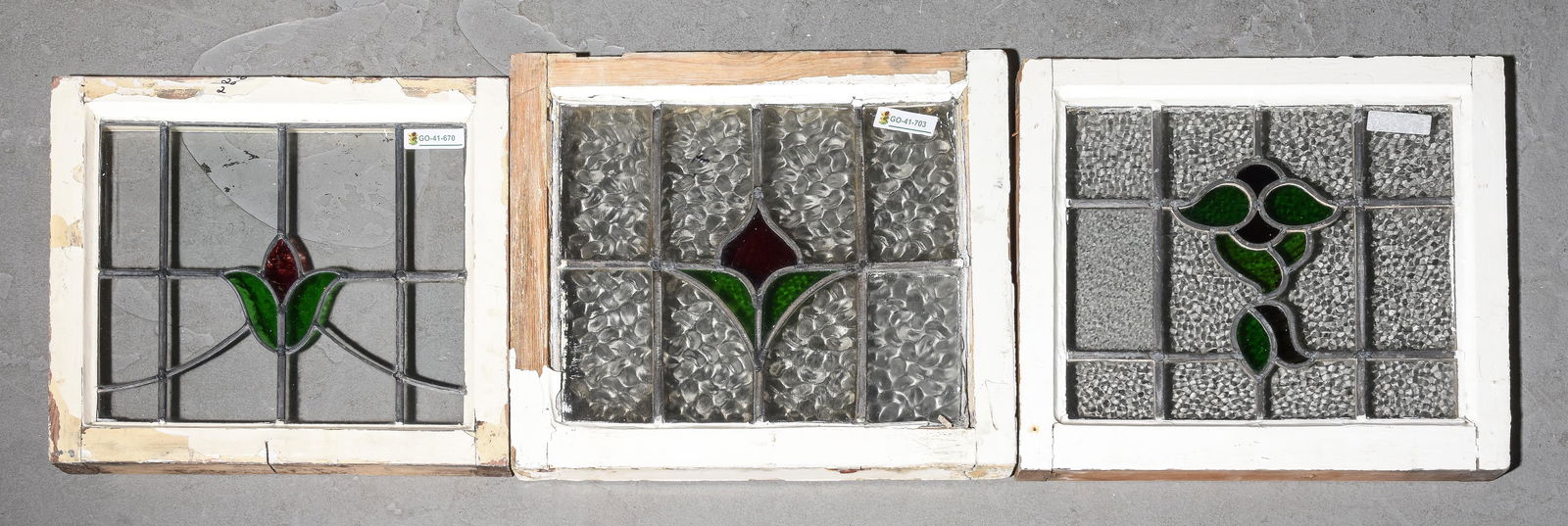 3 British Stained Glass Windows (1 of 4)