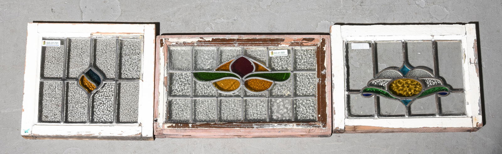 3 British Stained Glass Windows (1 of 4)