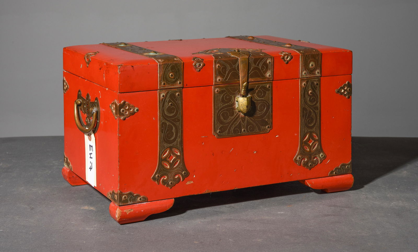 Red Asian Style Trinket Box (1 of 5)