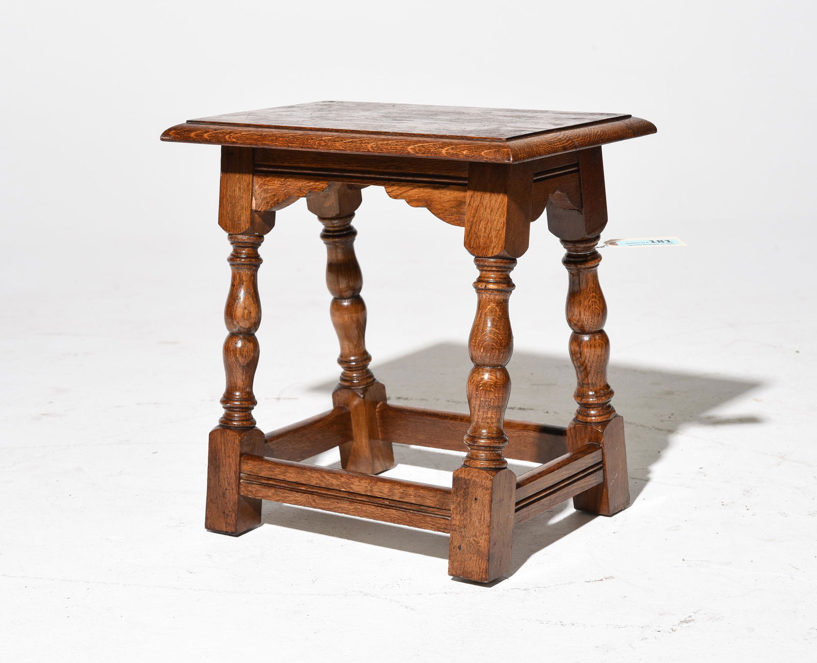 British Oak Joint Stool c.1930 (1 of 2)