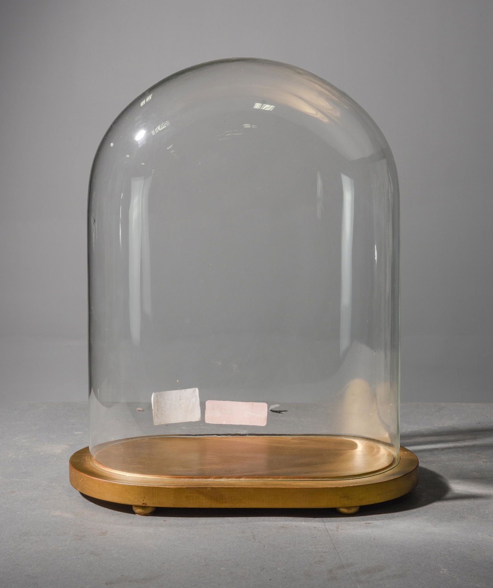 Glass Dome Cloche with Wood Base (1 of 2)