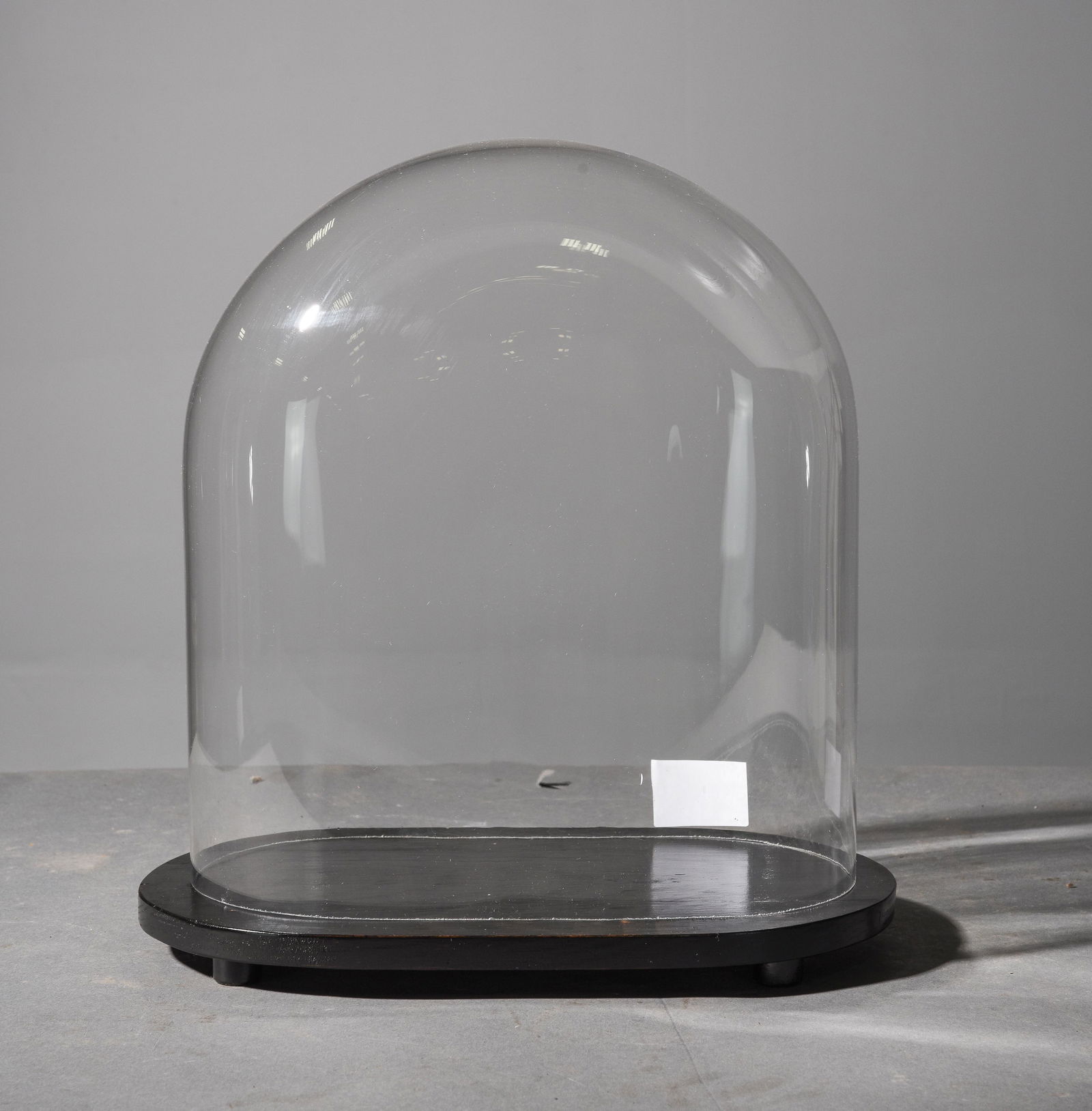Glass Dome Cloche with Wood Base (1 of 2)