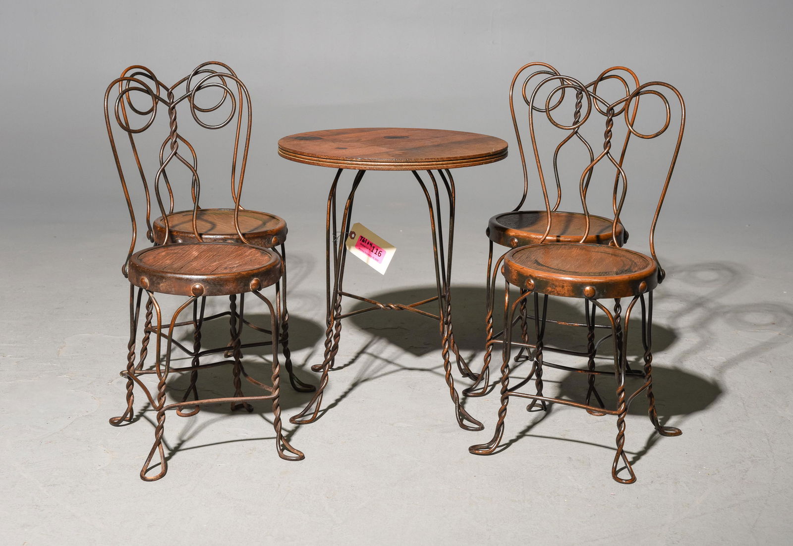 Youth / Salesman Sample Bistro Table & Chairs (1 of 3)