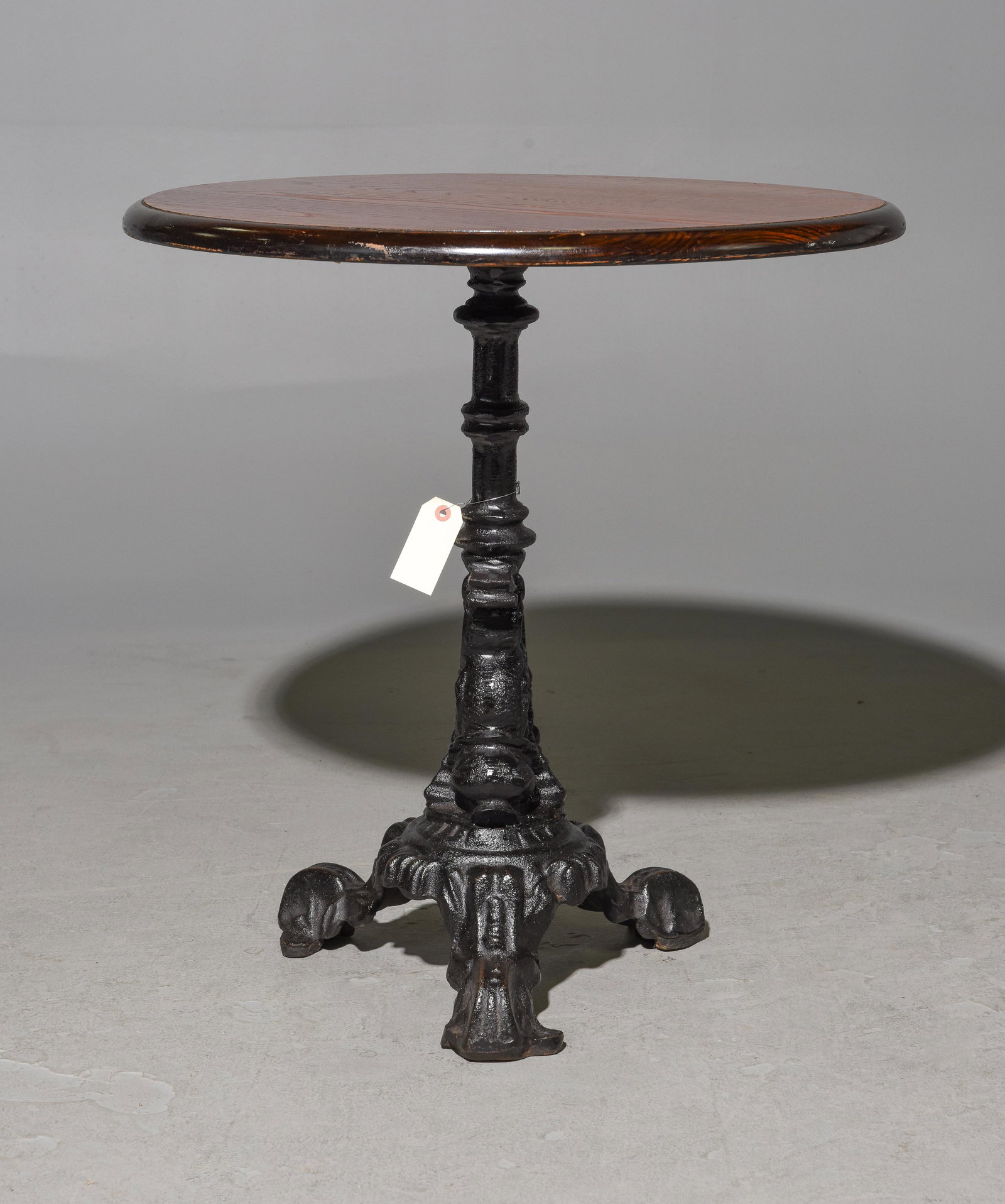 British Cast Iron Base Pub Table (1 of 2)