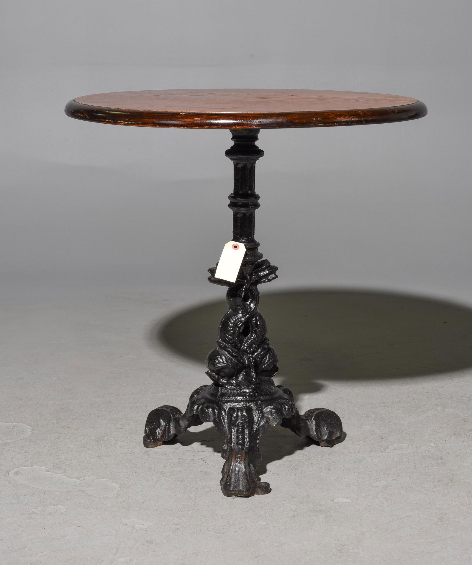 British Cast Iron Base Pub Table (1 of 2)