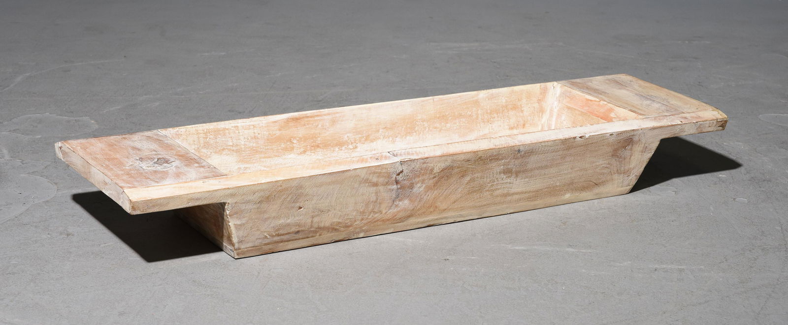 Heavy Painted "Dough" Bowl (1 of 3)