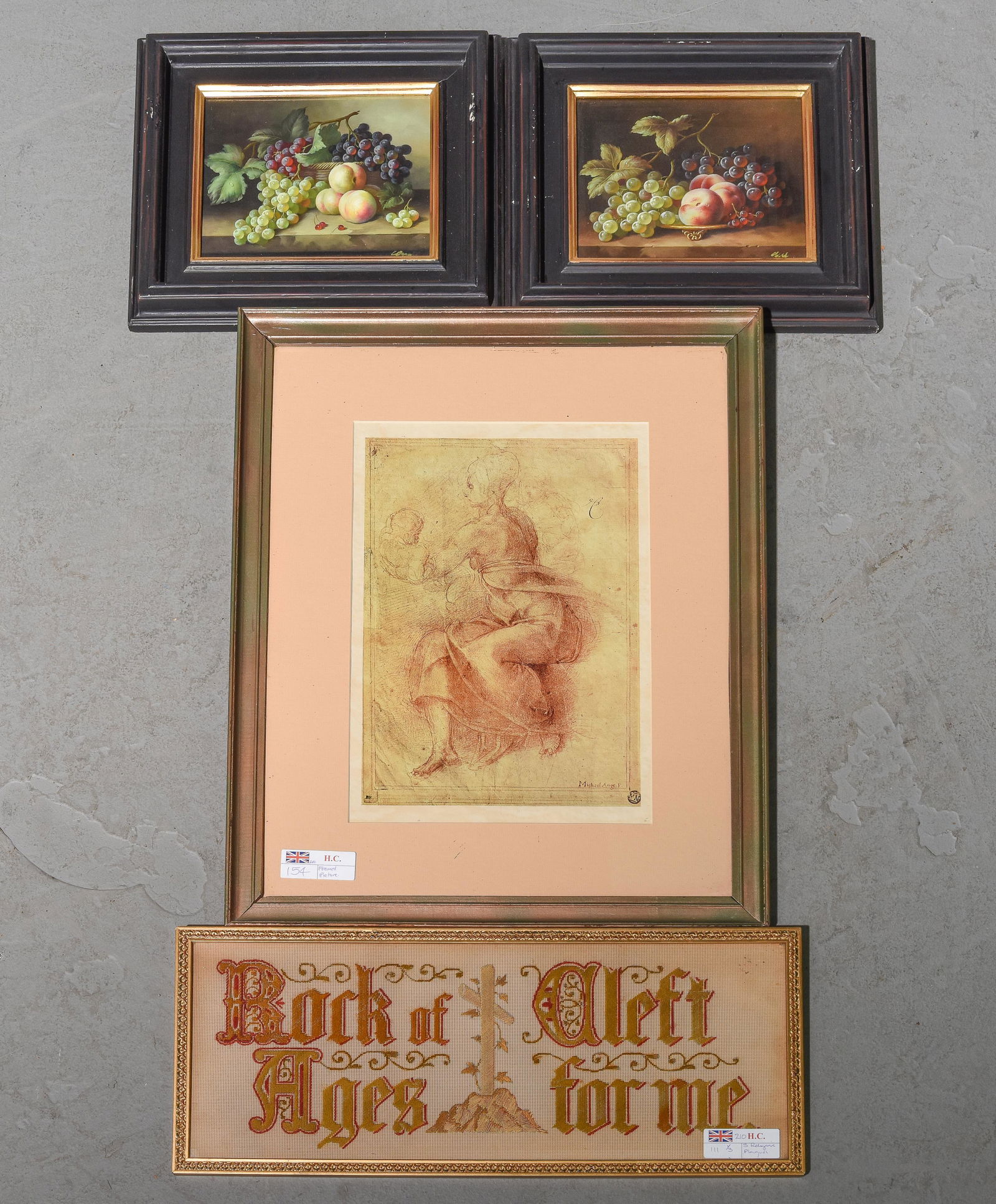 4pcs Assorted Framed Art / Print (1 of 5)