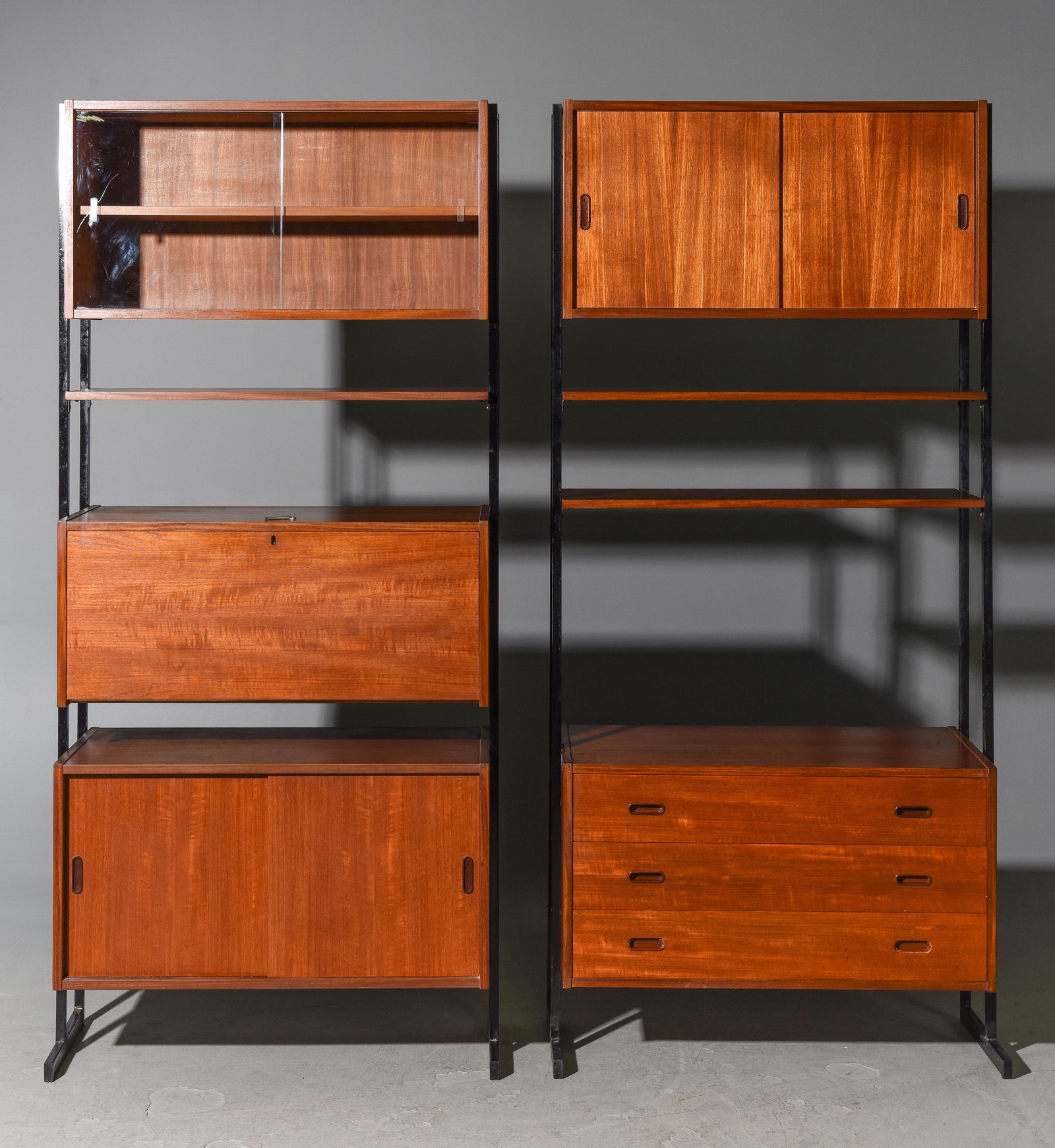 2 Mid Century Modern Wall Units / Bookshelves - Robex (1 of 5)