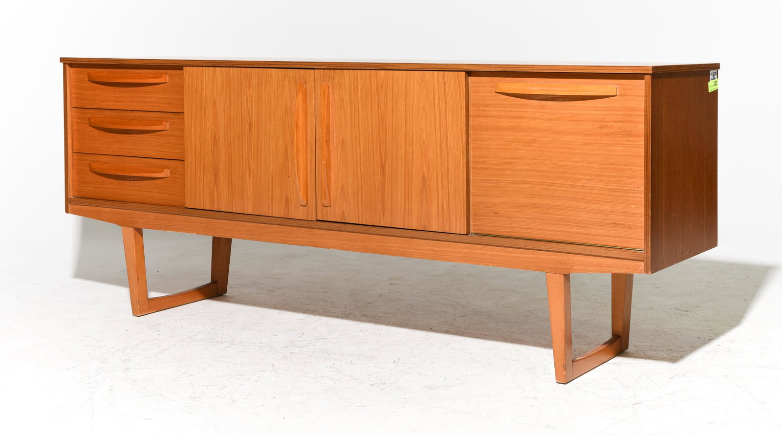 Mid Century Modern Sideboard: Danish Modern Style Sideboard - 29 in tall x 72 x 17