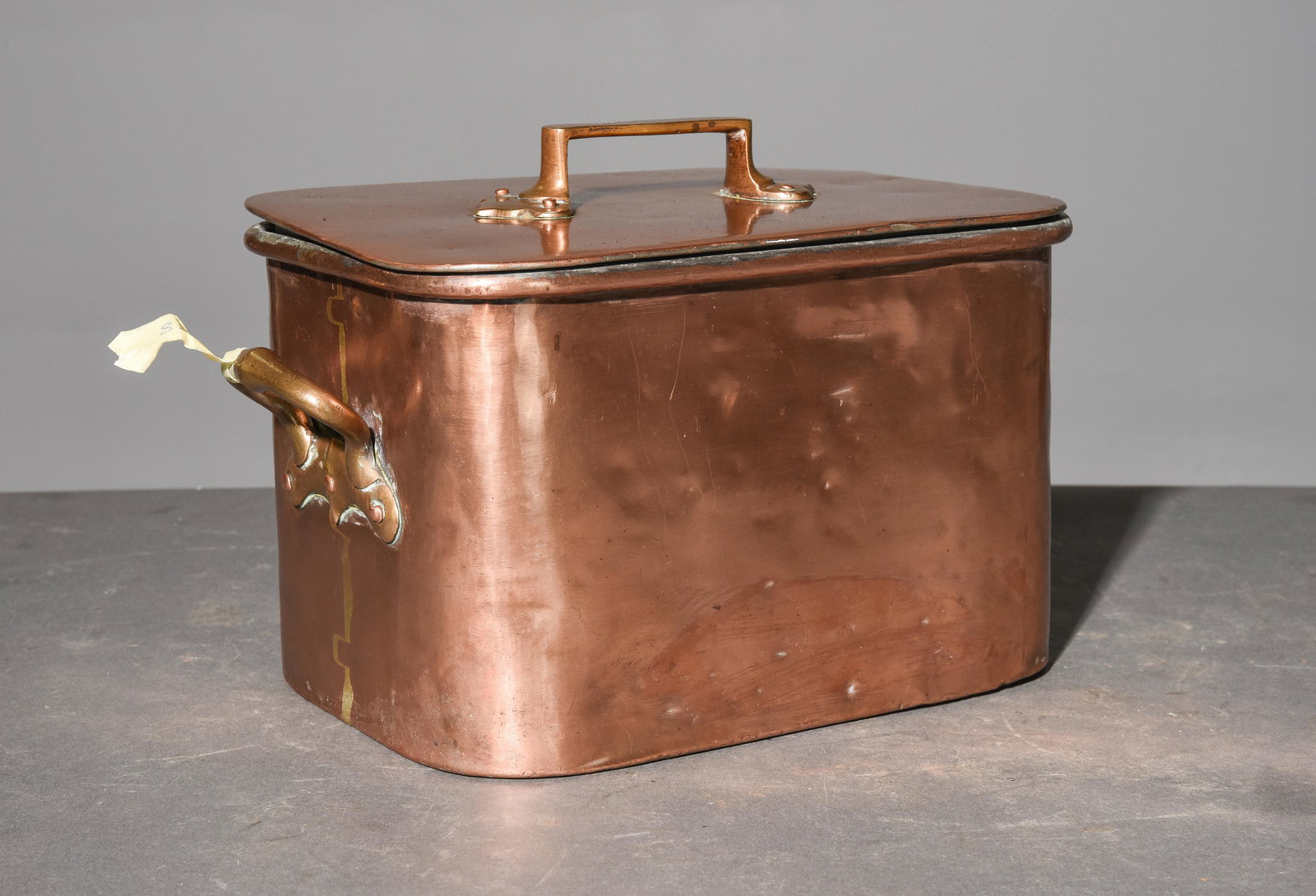 French Polished Copper Stew / Roasting Pot (1 of 4)