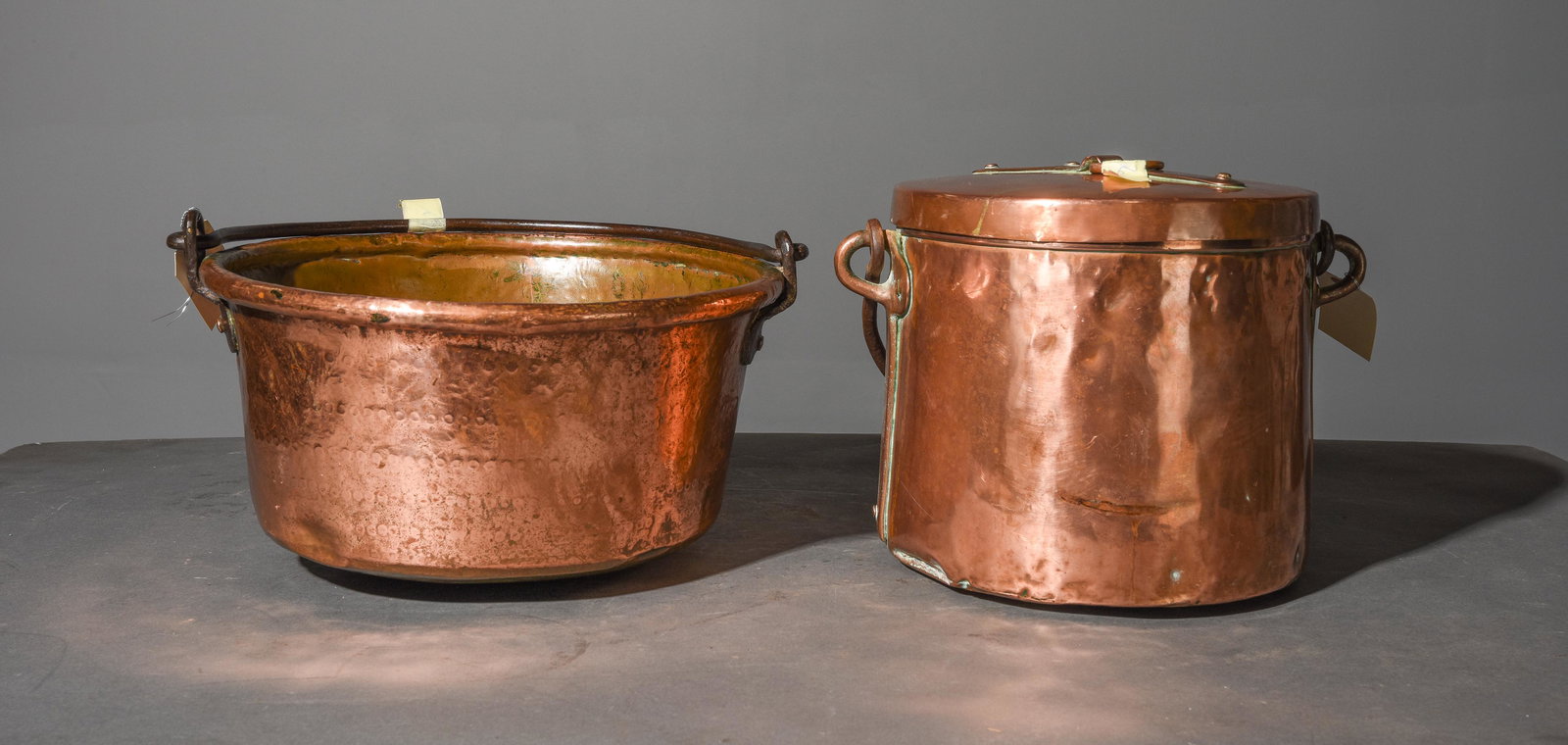 French Polished Copper Jam Pan & Roasting Pot (1 of 4)