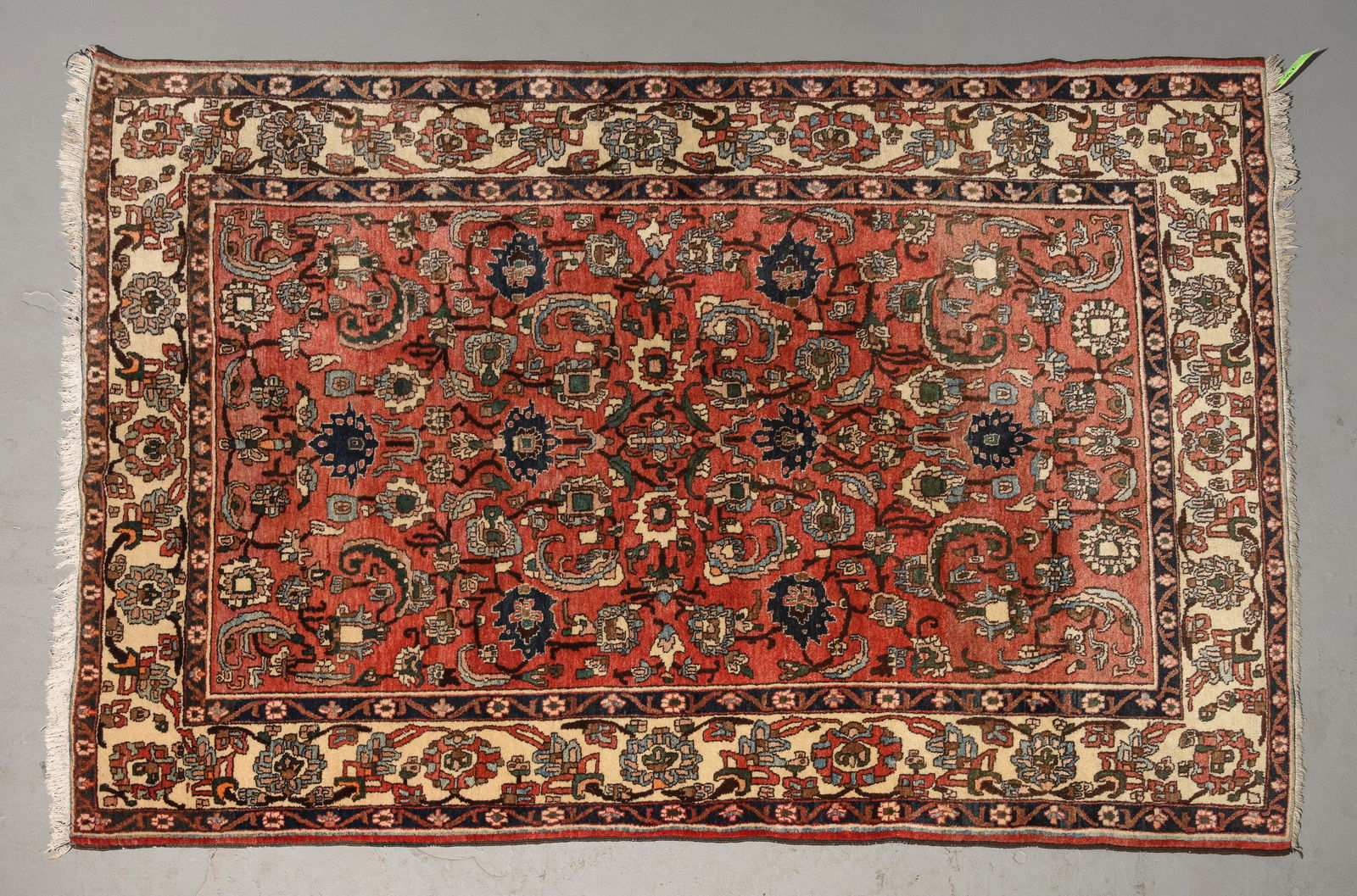 Semi Antique Persian Hamadan Hand Knotted Rug (1 of 3)