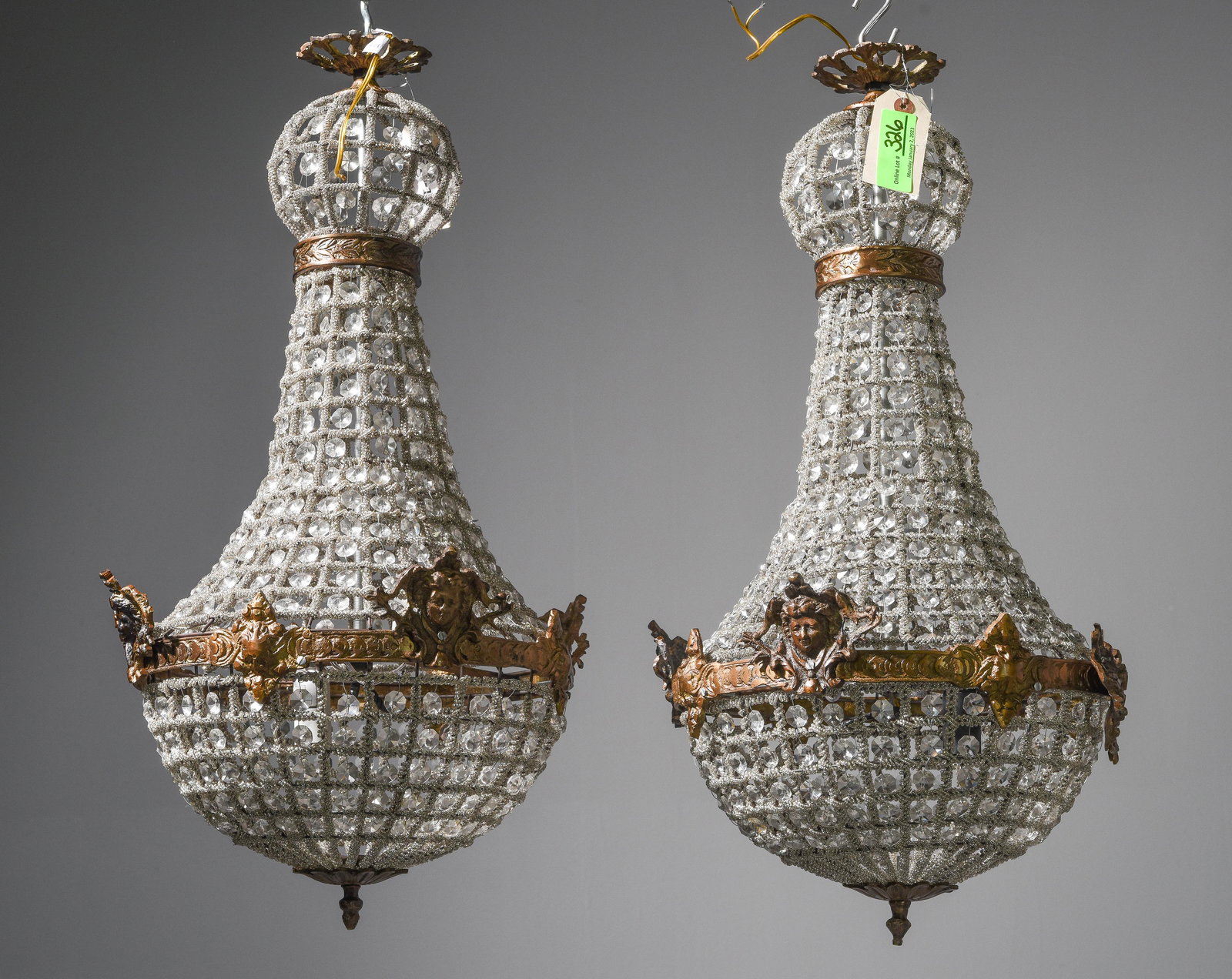 2 Empire Style Chandeliers (1 of 3)