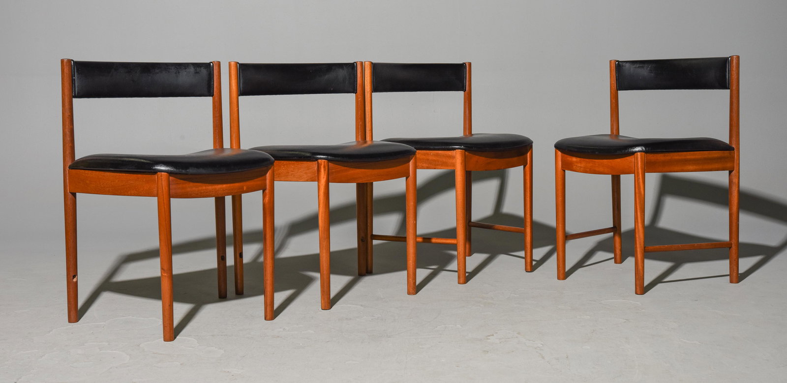 4 Mid Century Modern Teak Dining Chairs (1 of 2)