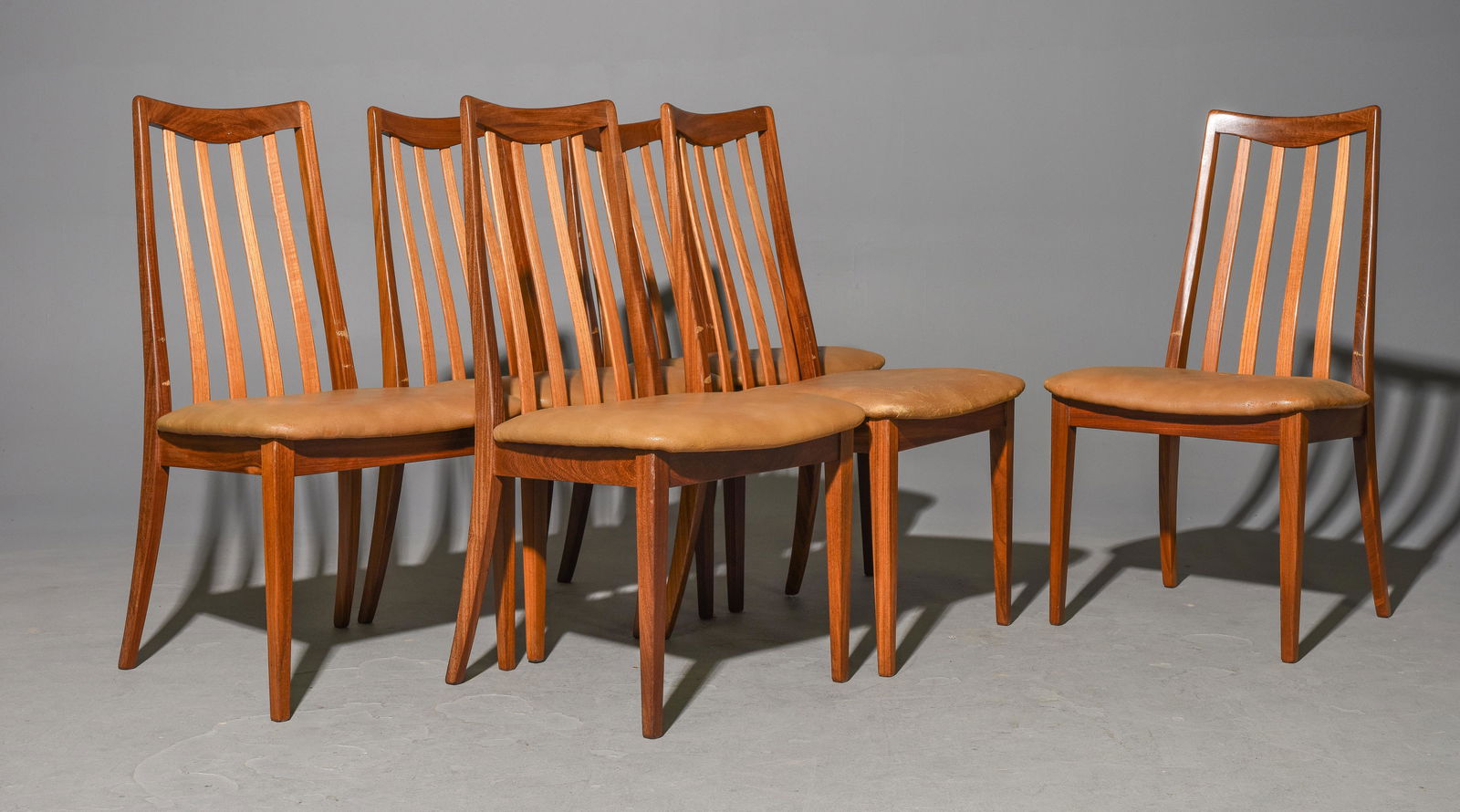 6 High Back Mid Century Dining Chairs - G-Plan Fresco (1 of 7)