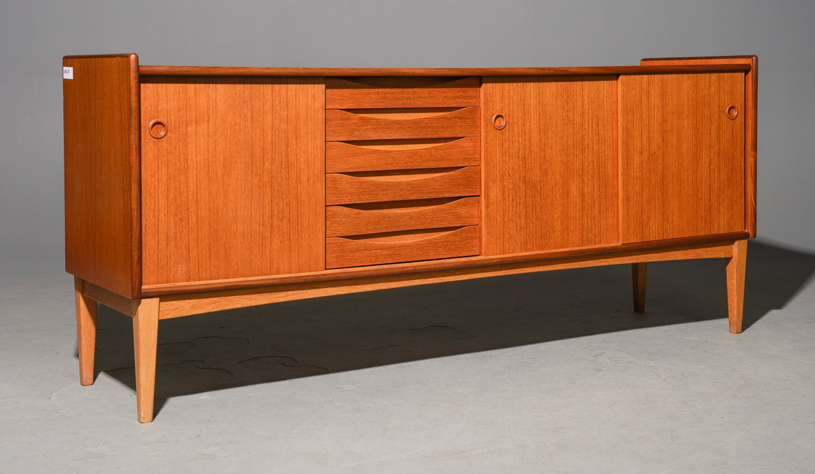 Scandinavian Brantorps Mid Century Modern Sideboard: Scandinavian Brantorps Mid Century Modern Sideboard