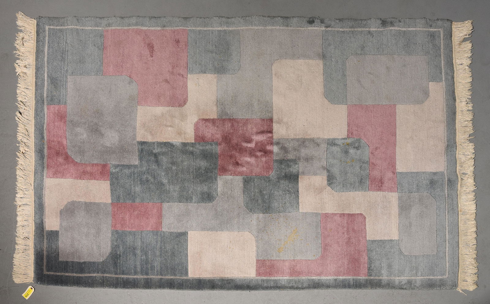 Multi Color Hand Knotted Rug - 9'6 x 5'7 (1 of 3)