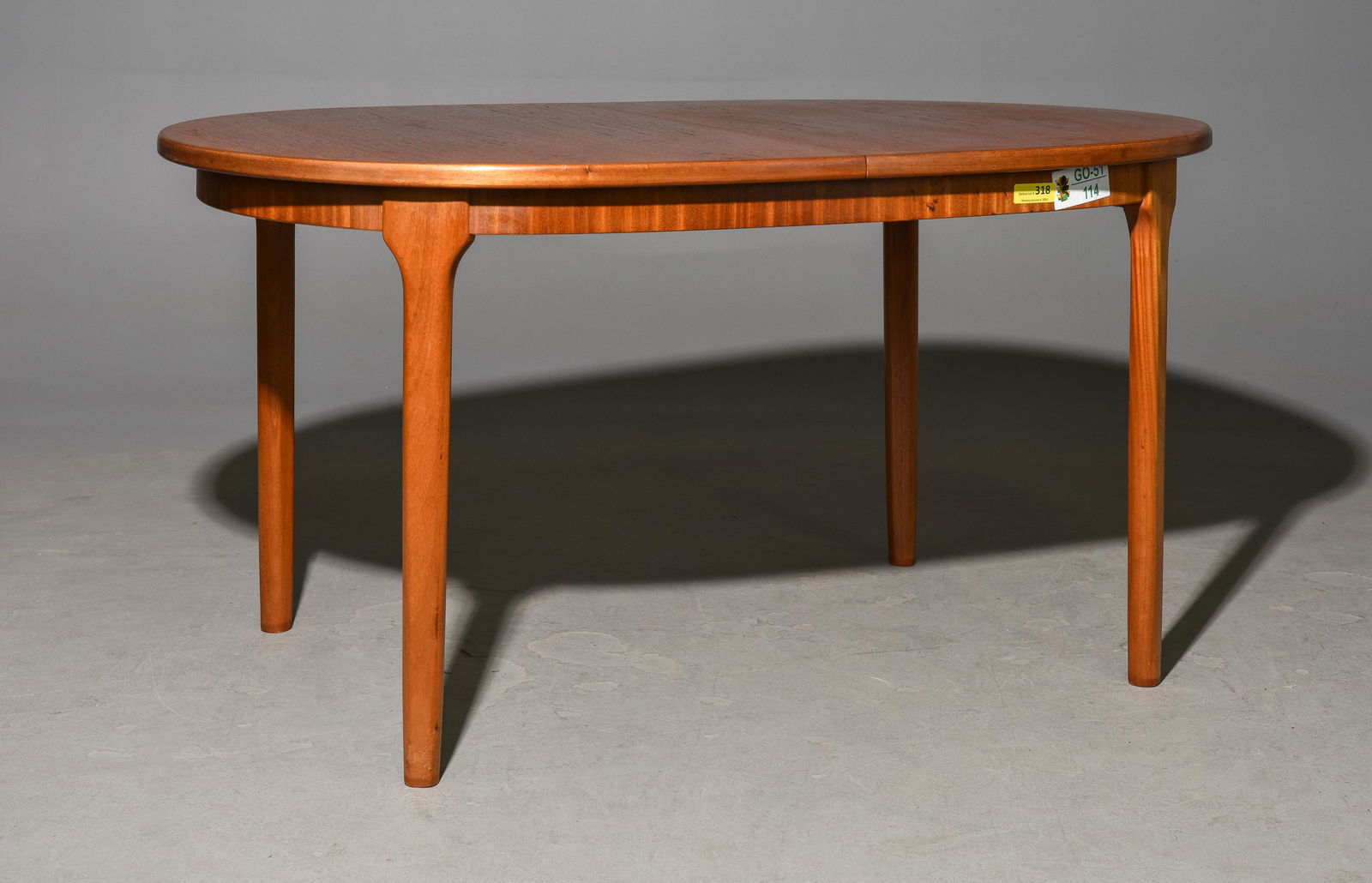 Mid Century Modern Oval Table - McIntosh (1 of 4)