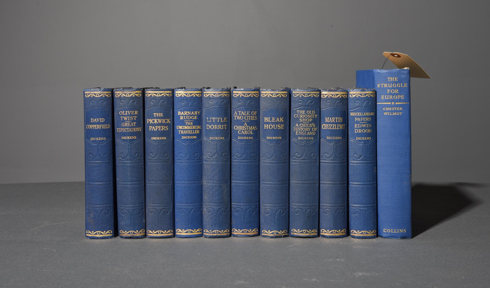 10 Assorted Blue Bound Dickens Novels & 1 Other (1 of 3)