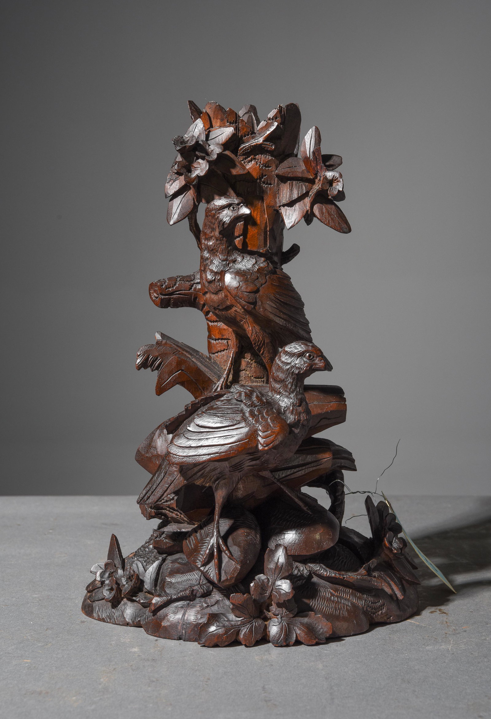 Black Forest Carved Decorative / Vase #1 (1 of 3)