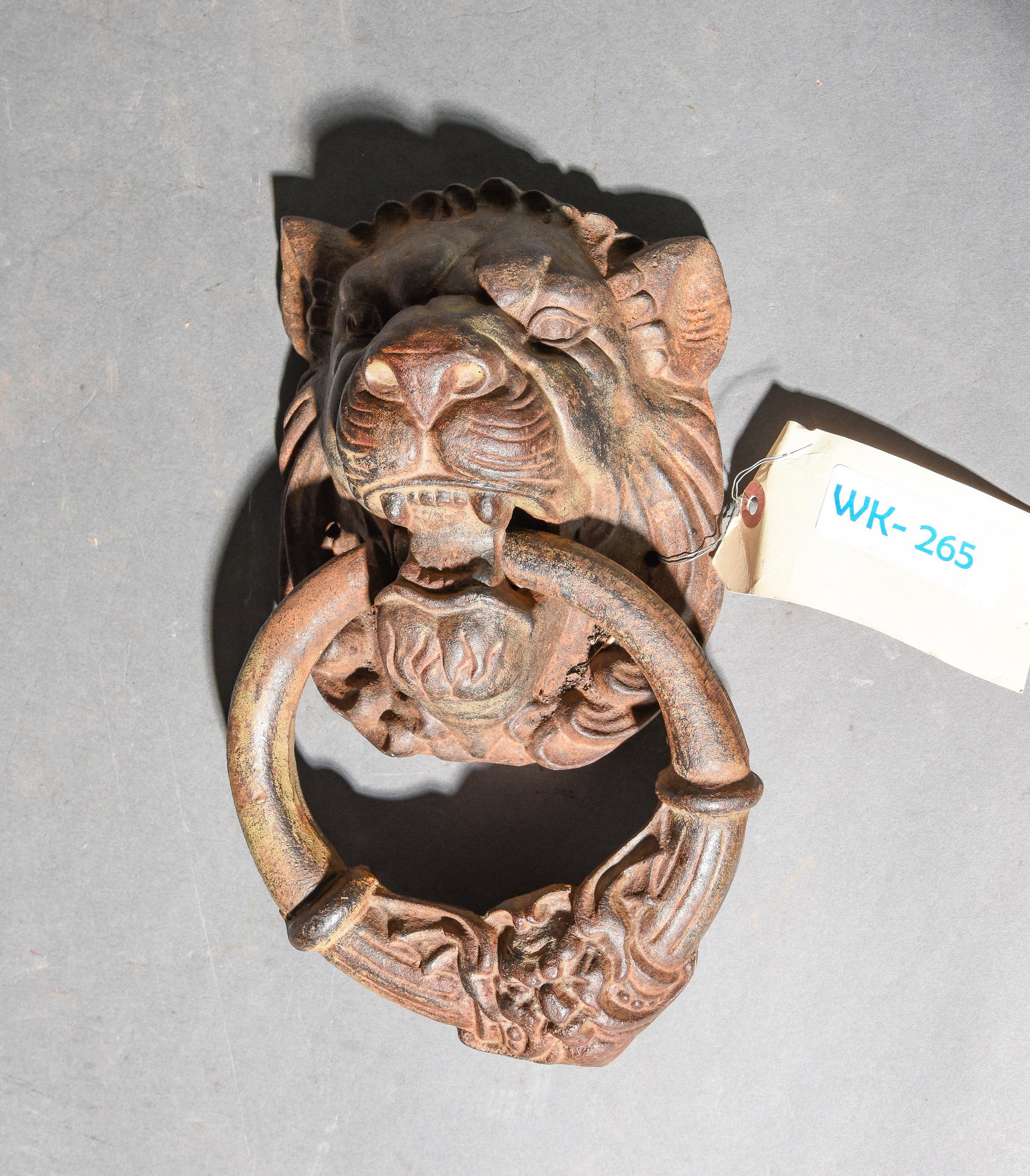 Cast Iron Lion Mask Door Knocker (1 of 3)