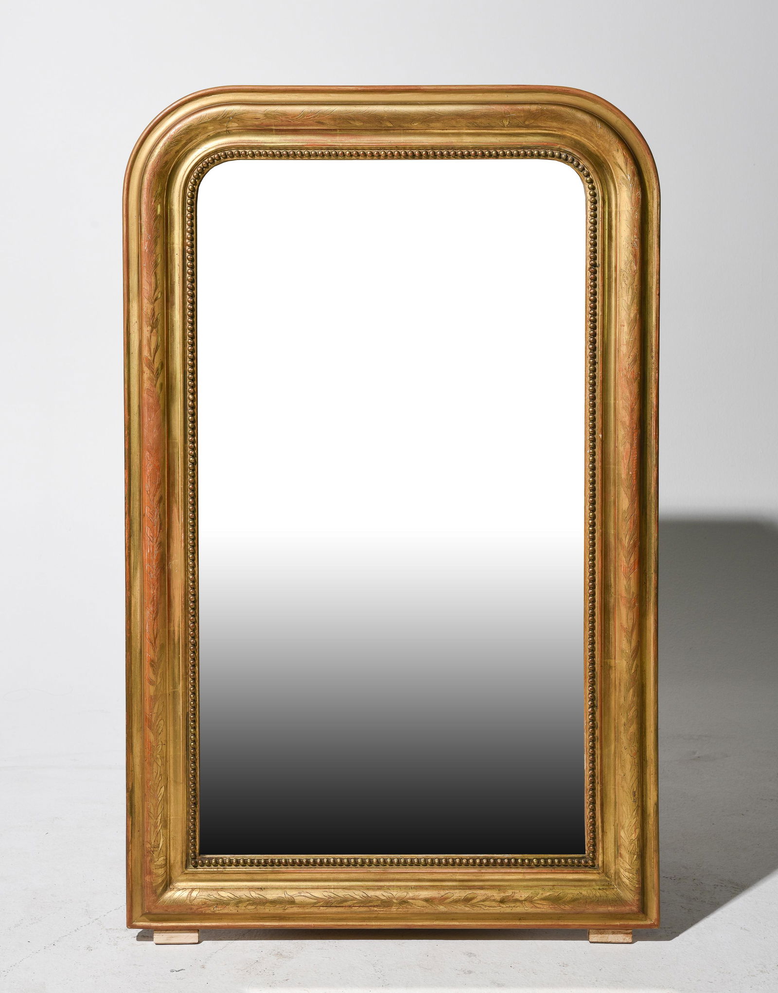 Louis Philippe Style Gold Gilt Framed Mirror #3 (1 of 5)