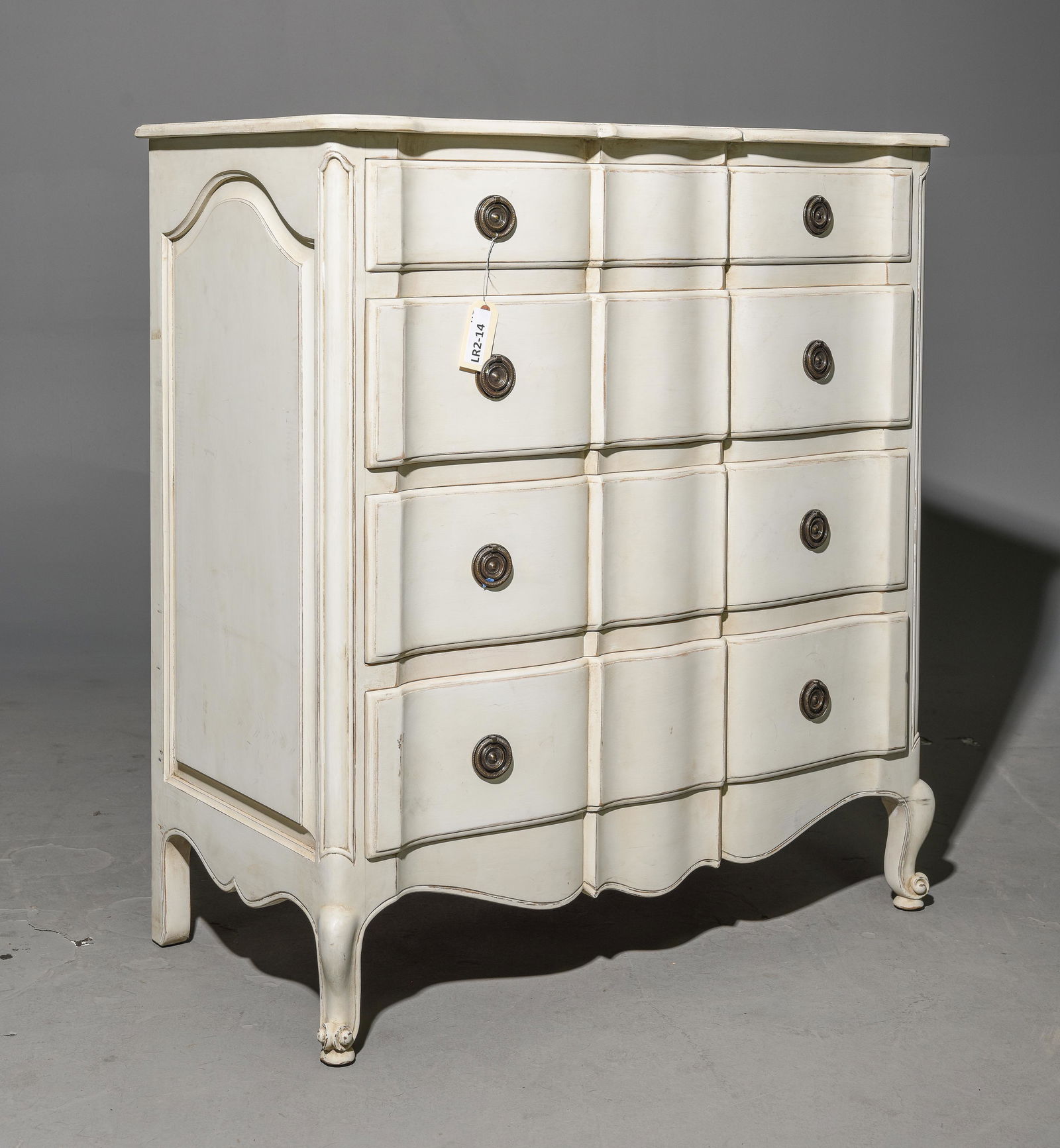 Swedish Rococo Style 4 Drawer Chest (1 of 3)