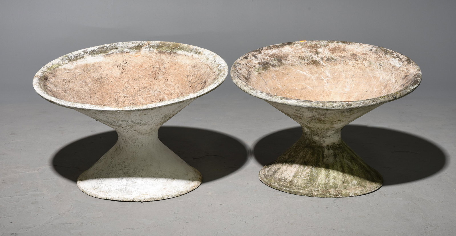 Willy Guhl (1915-2004) - 2 Off Kilter Planters: Willy Guhl (1915-2004) - 2 Off Kilter Planters